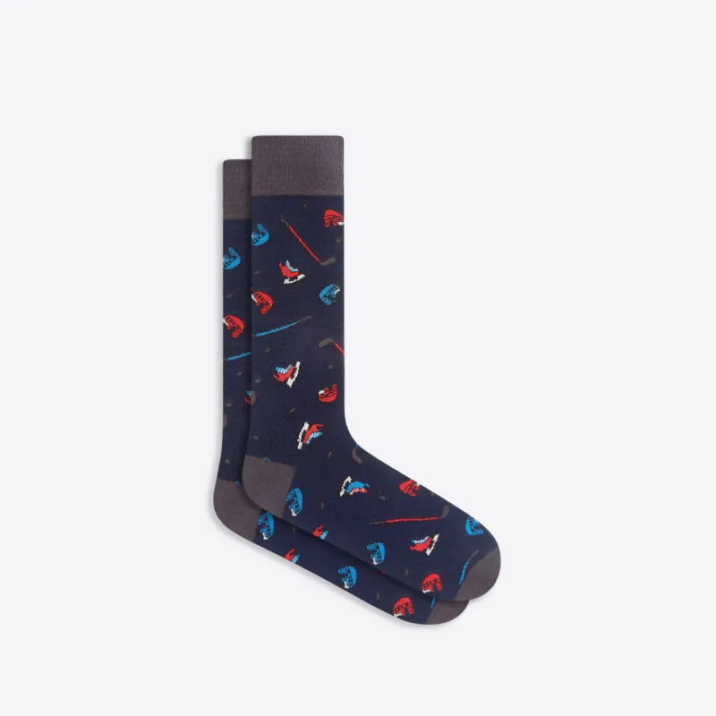Hockey Mid-Calf Socks sold by Bugatchi