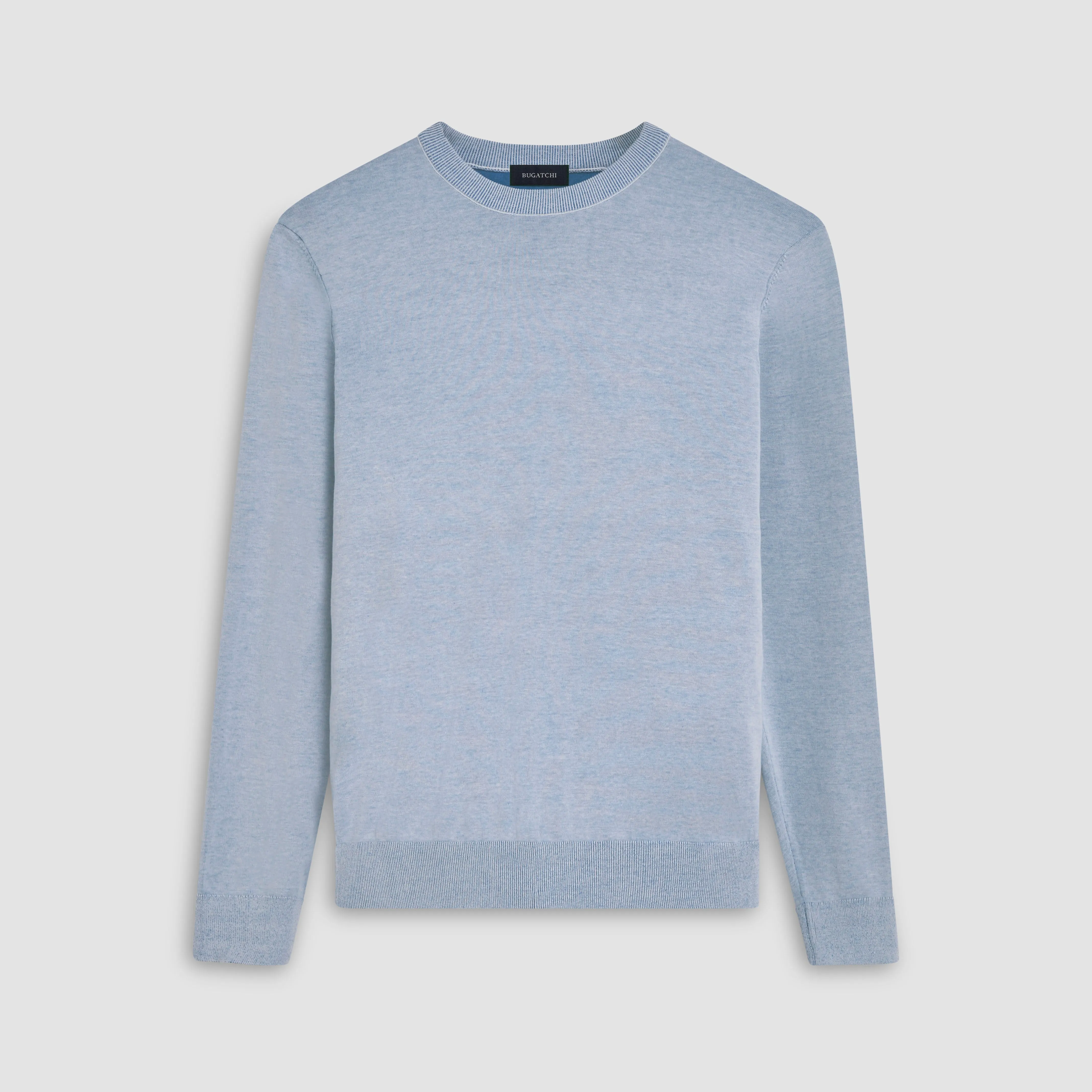 Melange Crew Neck Sweater sold by Bugatchi
