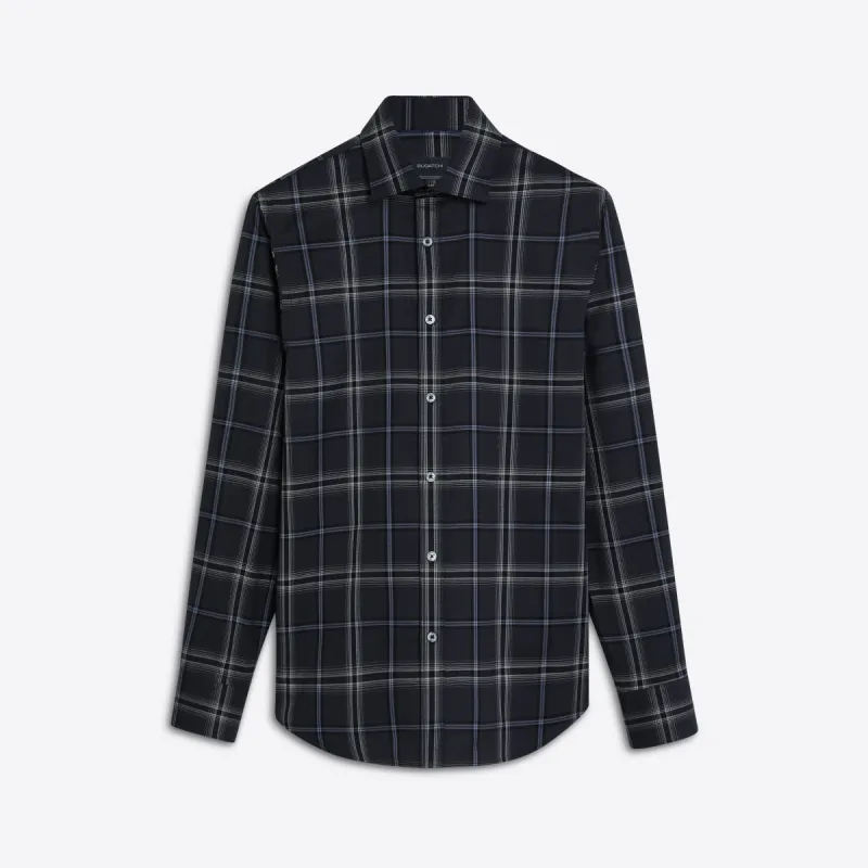 JULIAN Plaid Check Shirt sold by Bugatchi