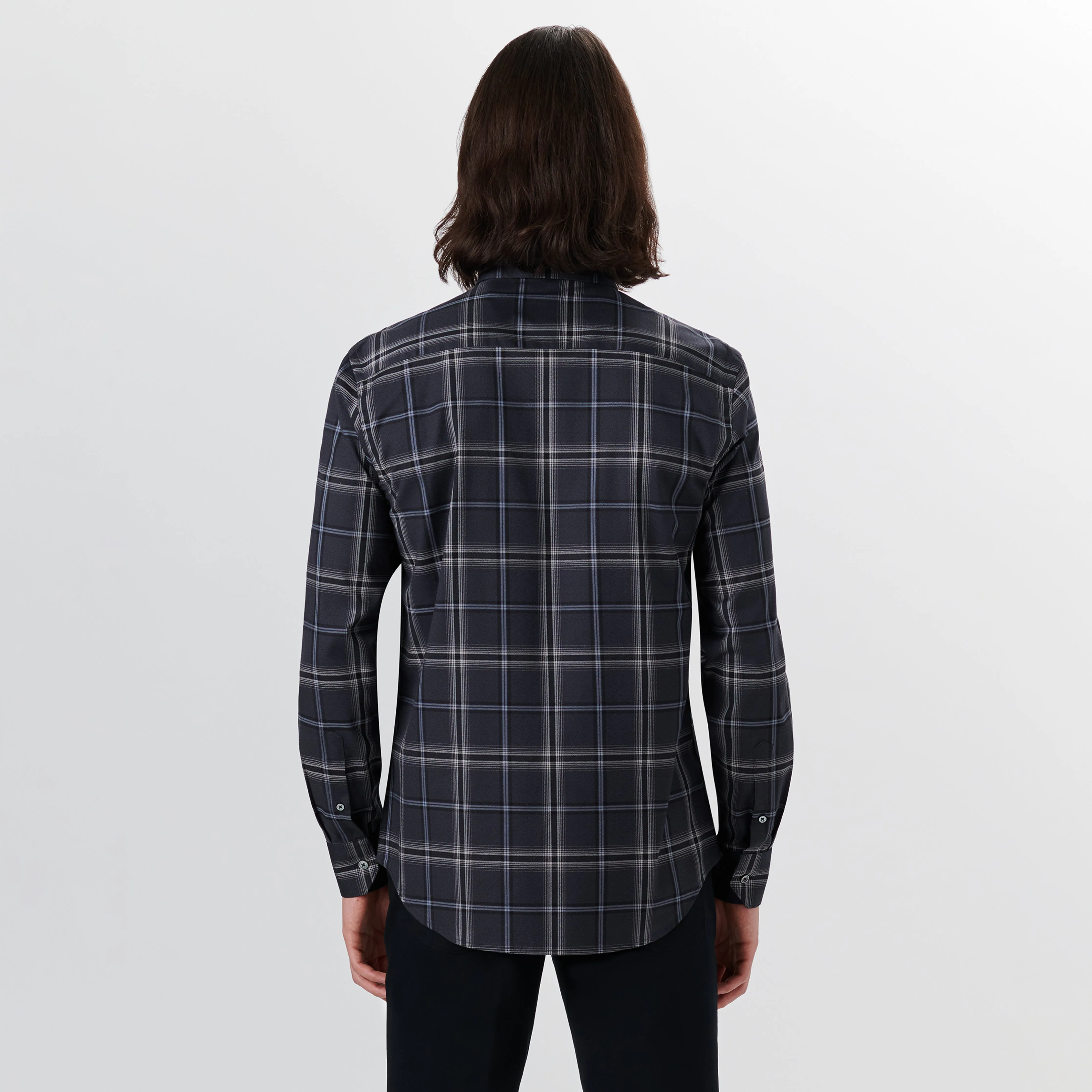 JULIAN Plaid Check Shirt sold by Bugatchi product image thumbnail 4