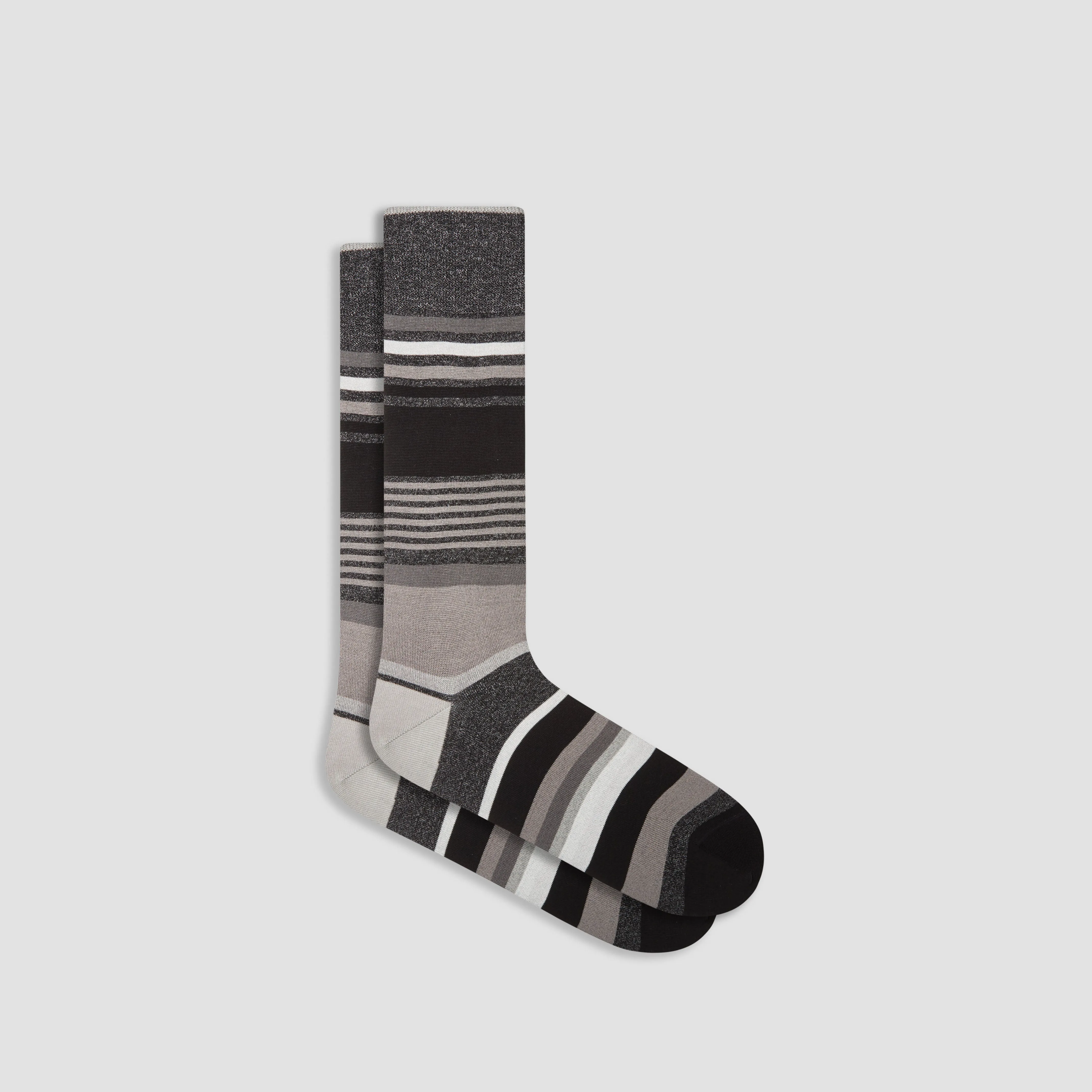 Striped Mid-Calf Socks sold by Bugatchi