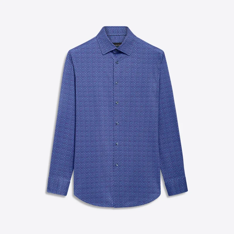 JAMES Paisley Print OoohCotton Shirt sold by Bugatchi