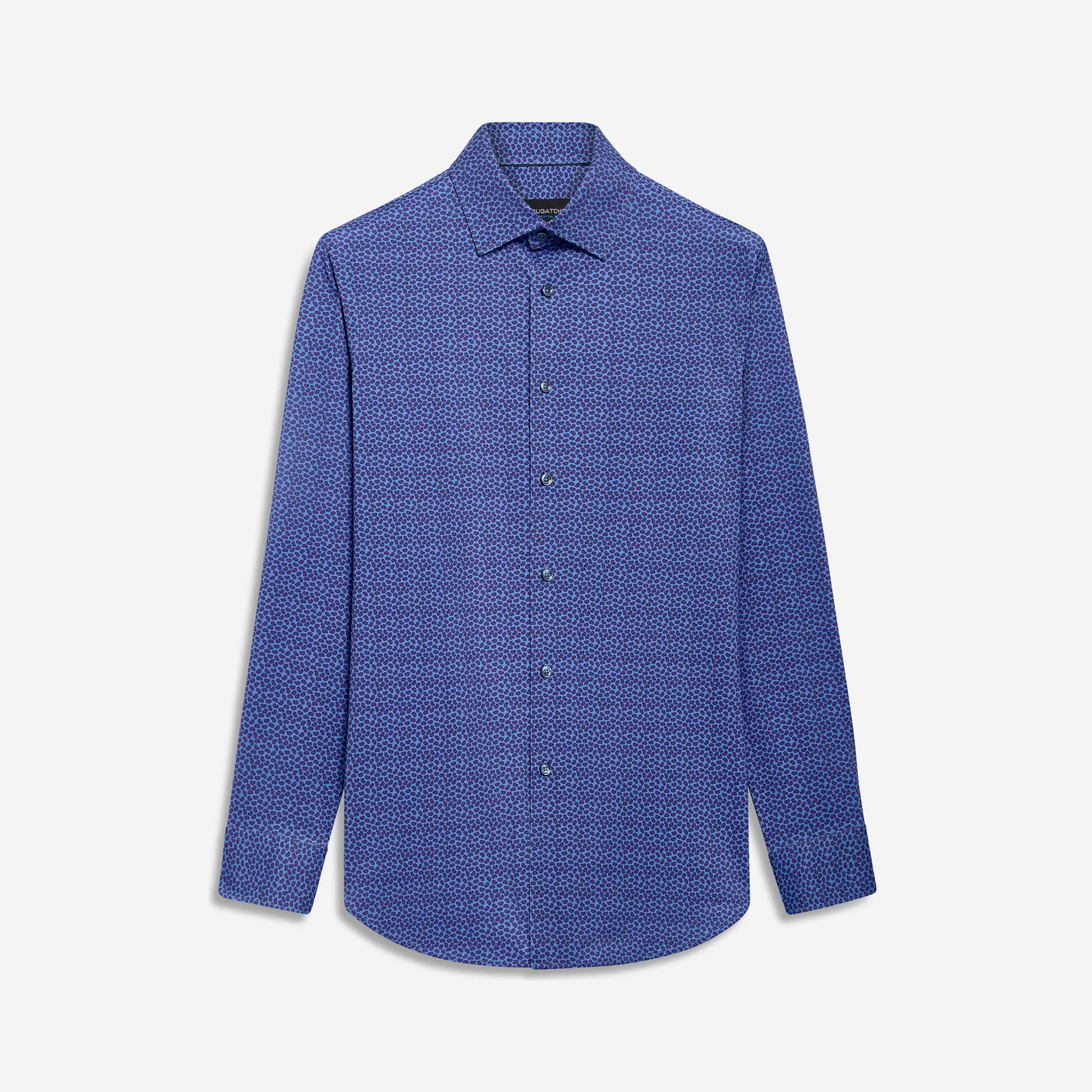 JAMES Paisley Print OoohCotton Shirt sold by Bugatchi