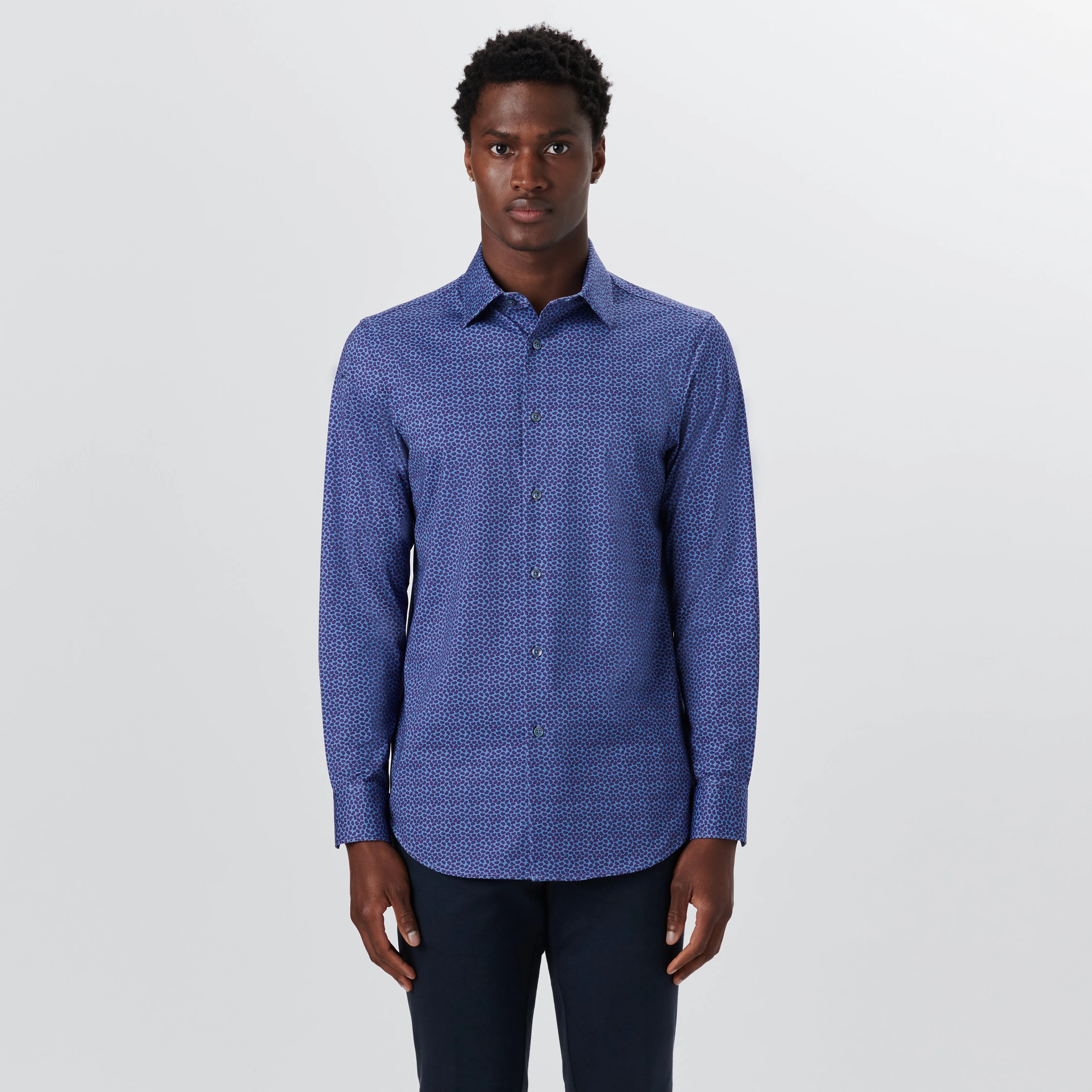 JAMES Paisley Print OoohCotton Shirt sold by Bugatchi product image thumbnail 2