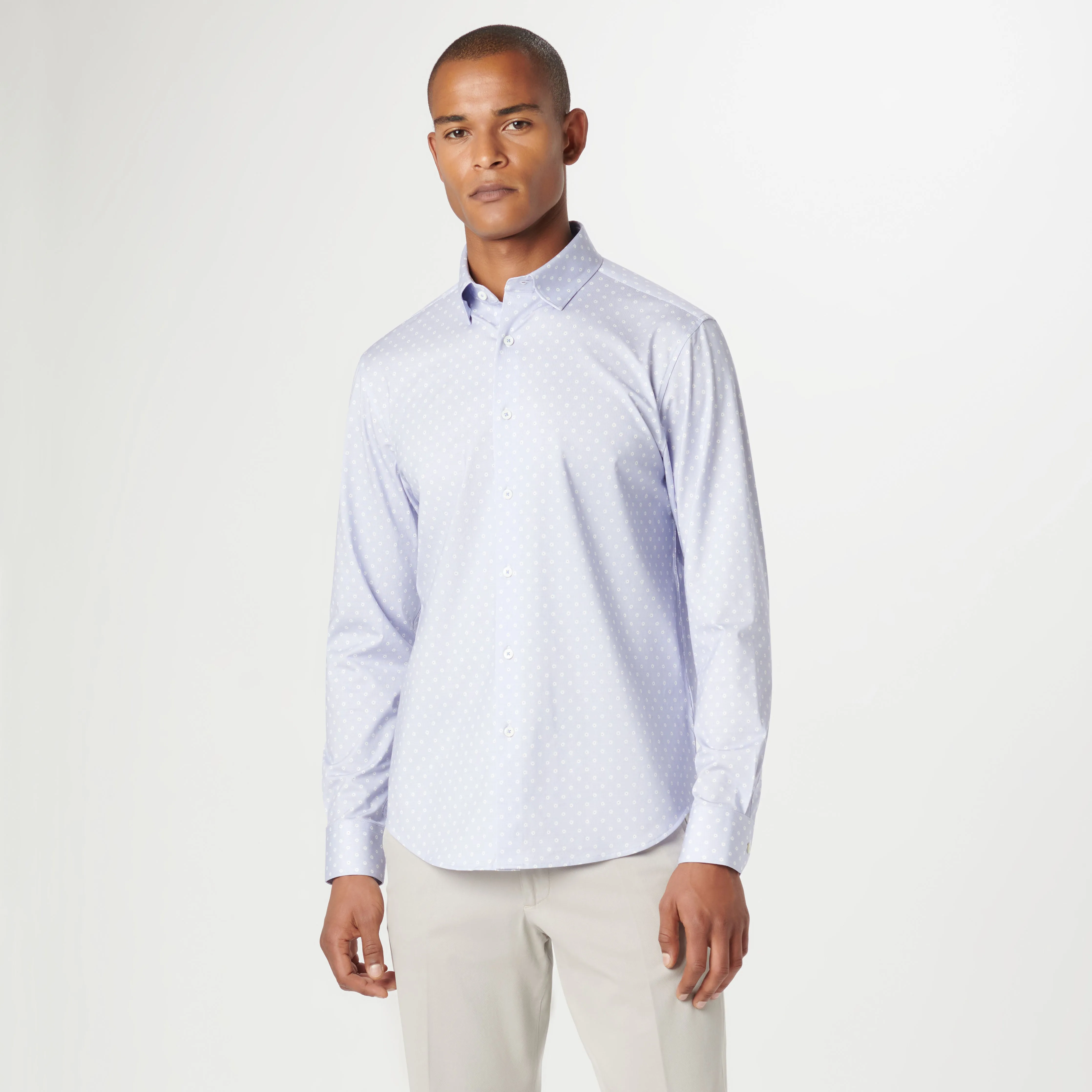 Jules Floral OoohCotton Shirt sold by Bugatchi product image thumbnail 2