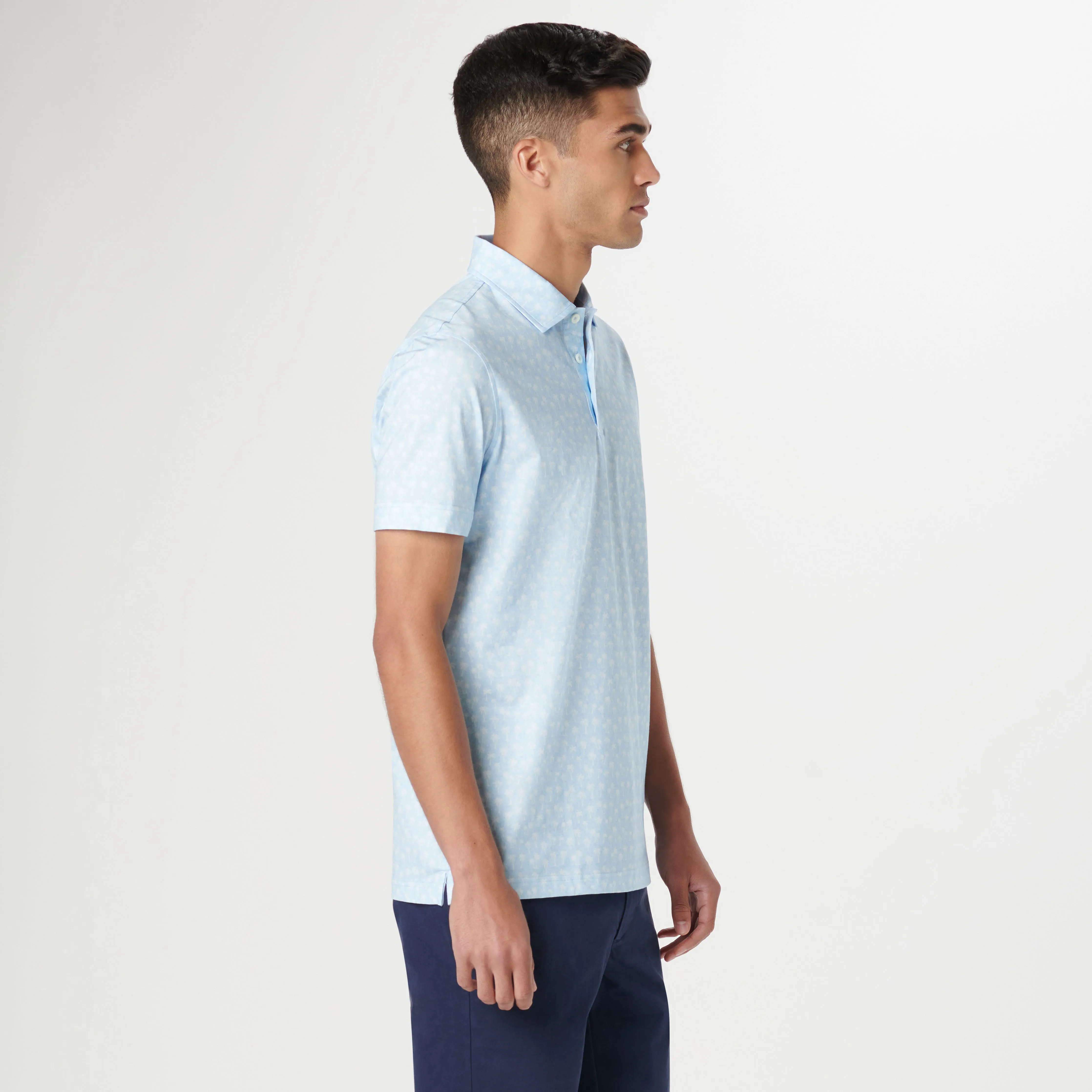 Victor Palm Tree OoohCotton Polo sold by Bugatchi product image thumbnail 3