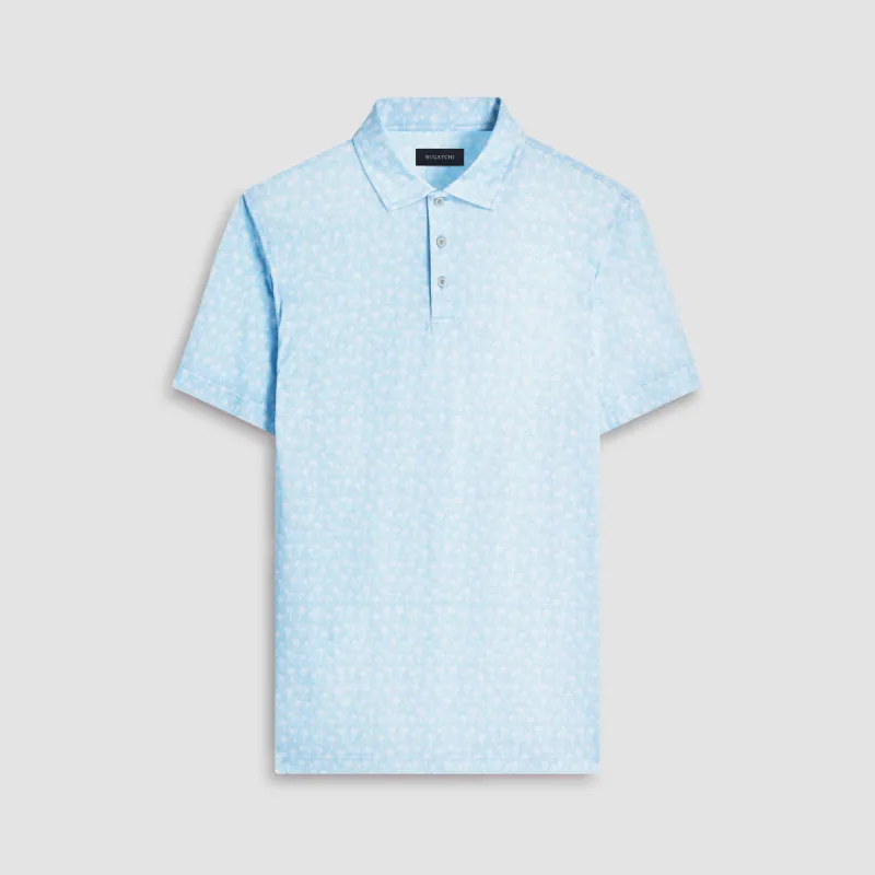Victor Palm Tree OoohCotton Polo sold by Bugatchi