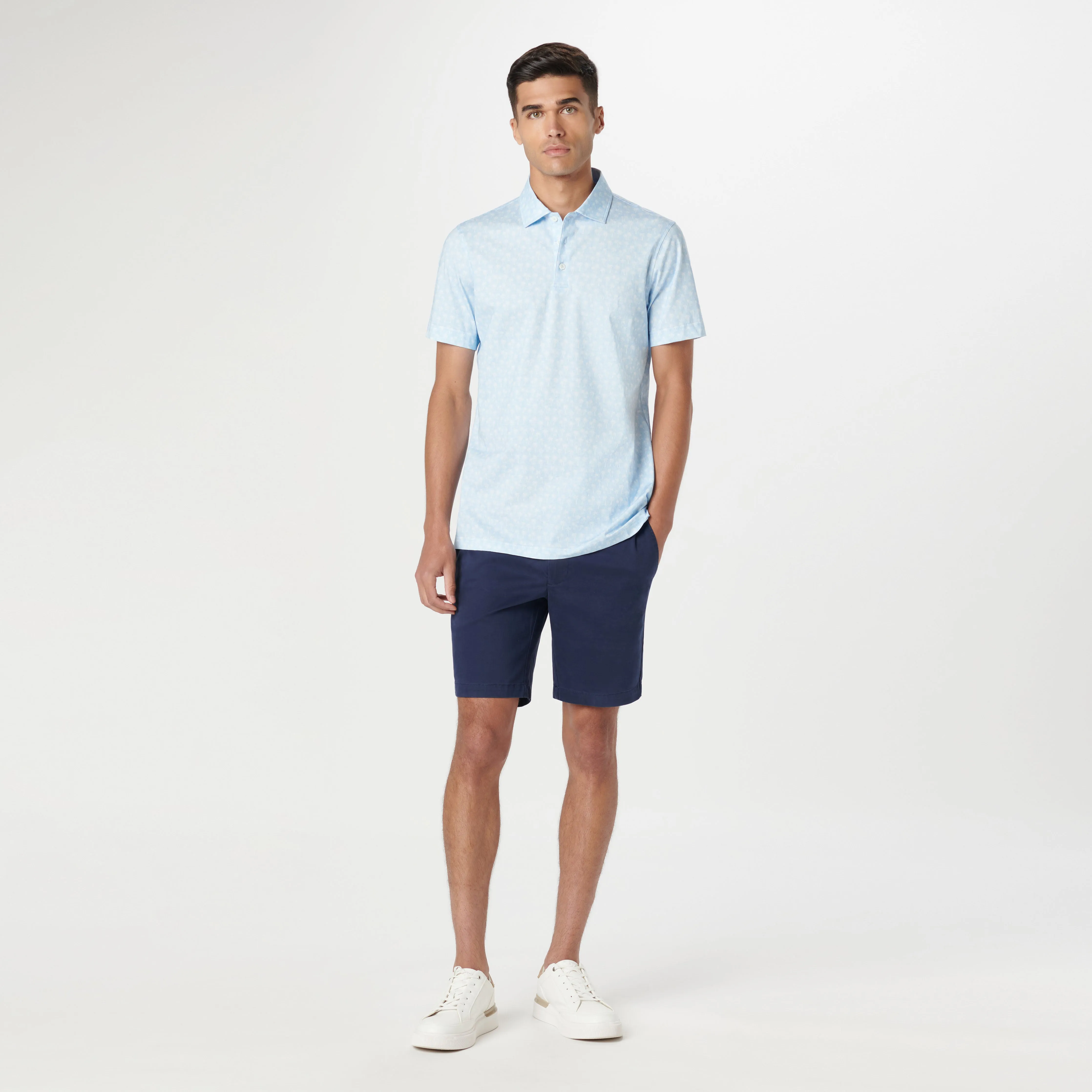 Victor Palm Tree OoohCotton Polo sold by Bugatchi product image thumbnail 5