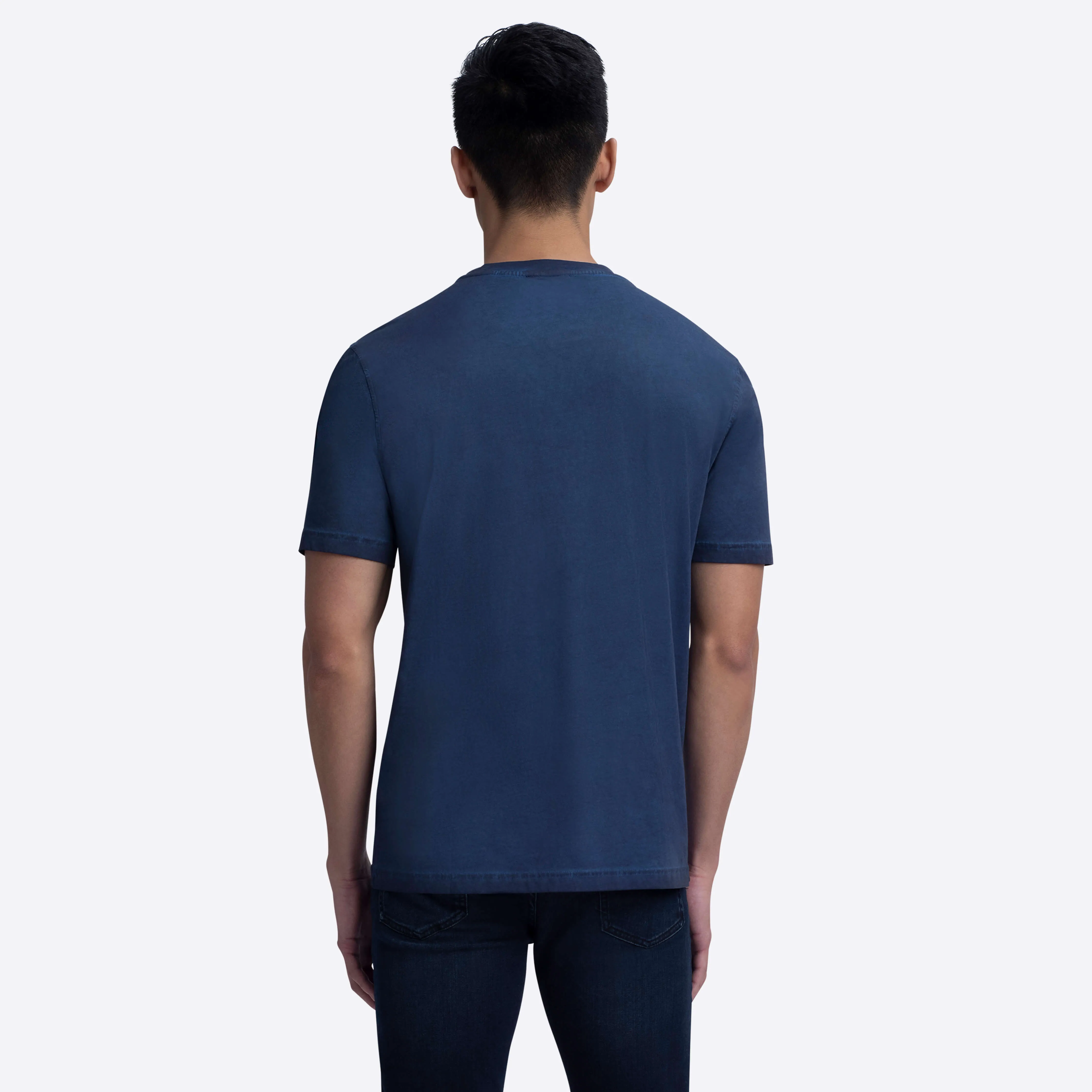 Short Sleeve Crew Neck T-Shirt sold by Bugatchi product image thumbnail 4