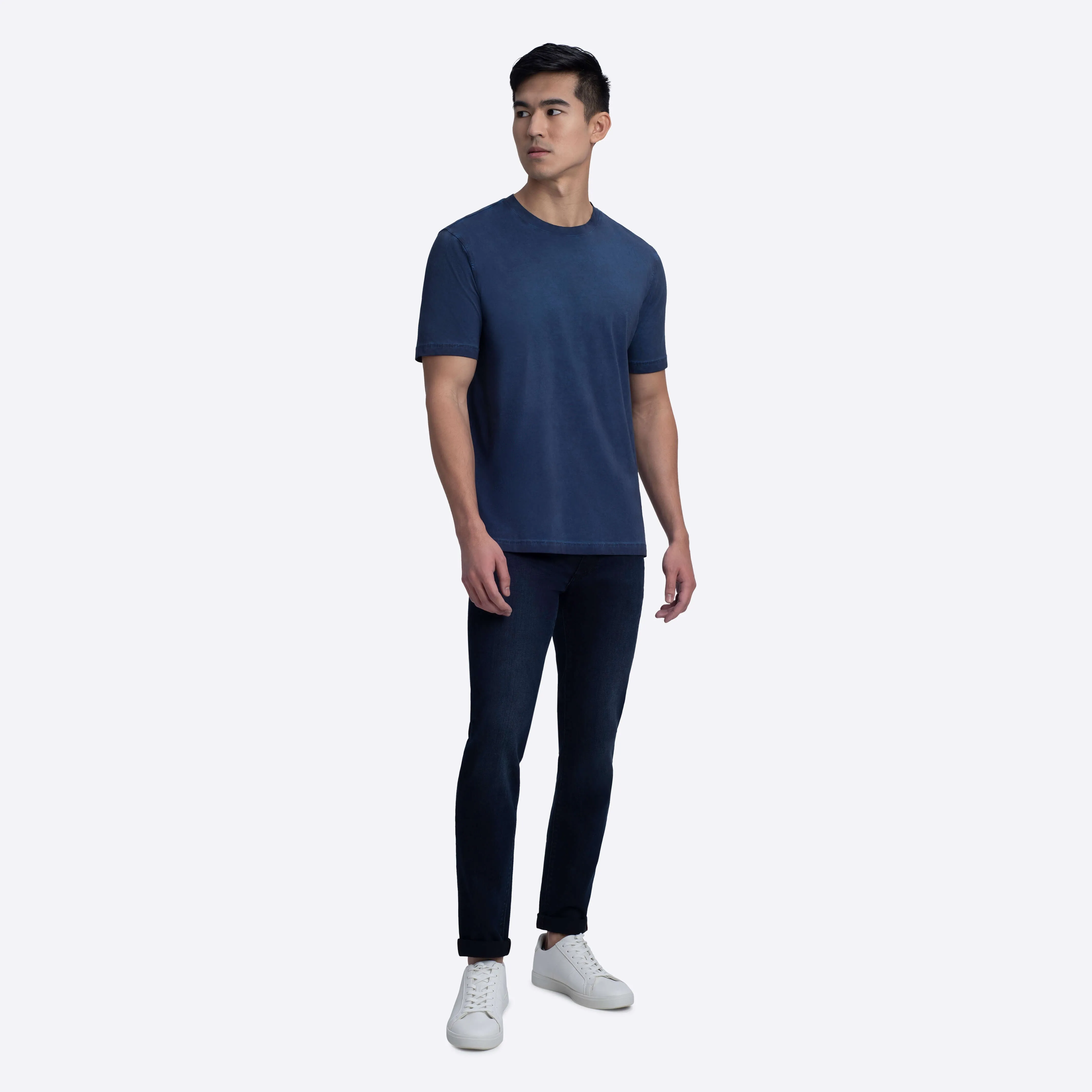 Short Sleeve Crew Neck T-Shirt sold by Bugatchi product image thumbnail 5