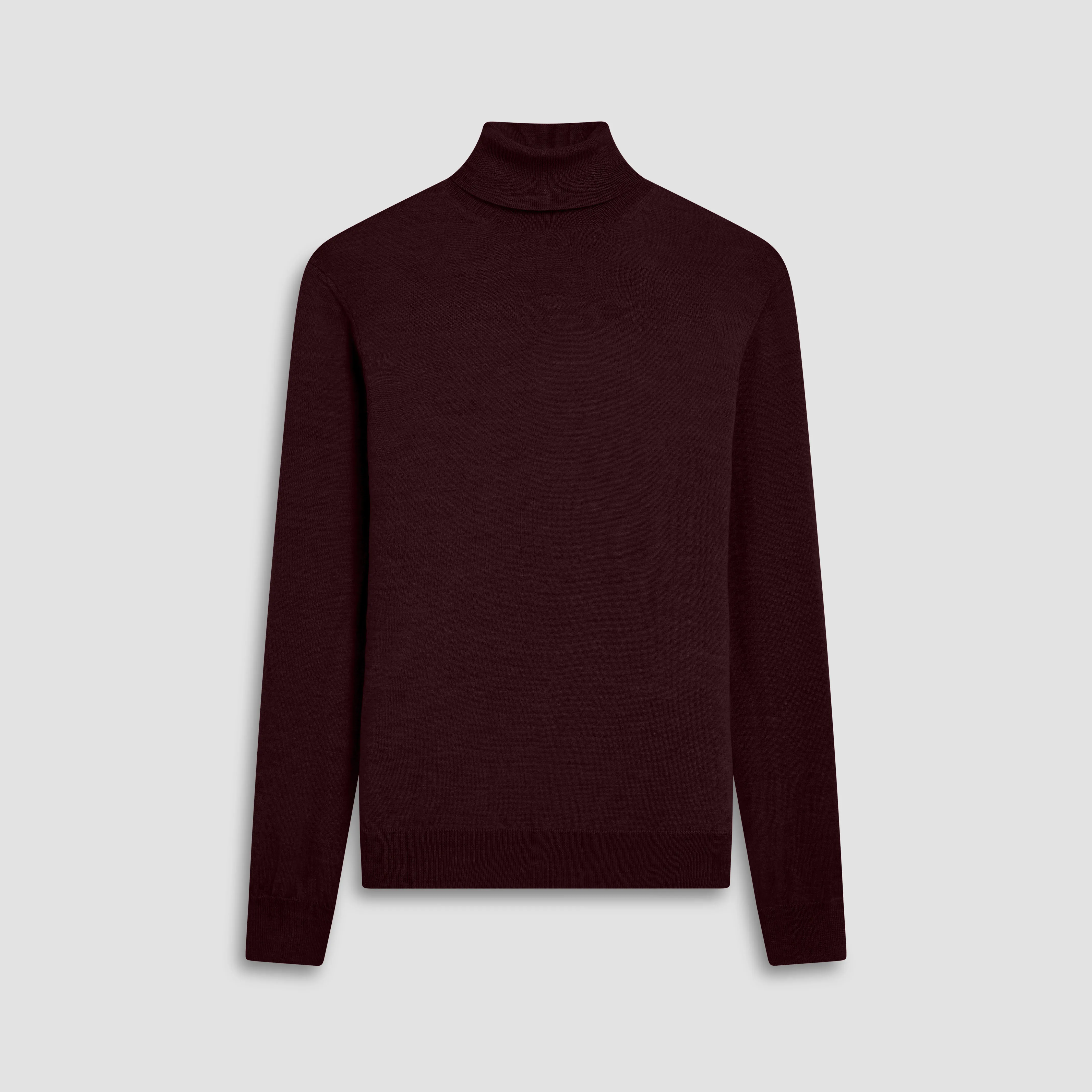 Super Merino Solid Turtleneck Sweater sold by Bugatchi