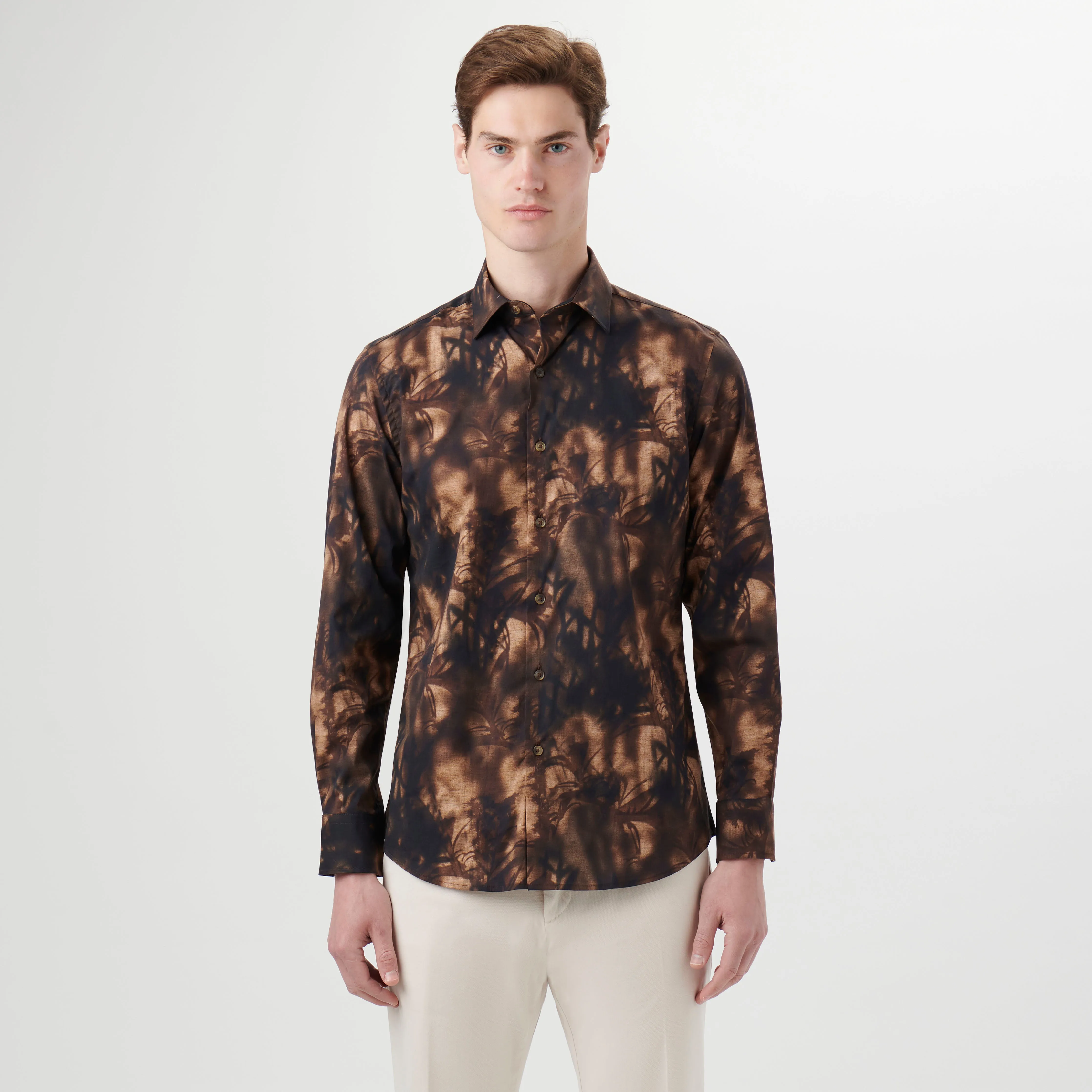 Julian Airbrush Print Shirt sold by Bugatchi product image thumbnail 2