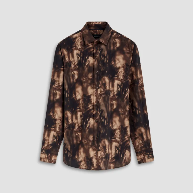 Julian Airbrush Print Shirt sold by Bugatchi