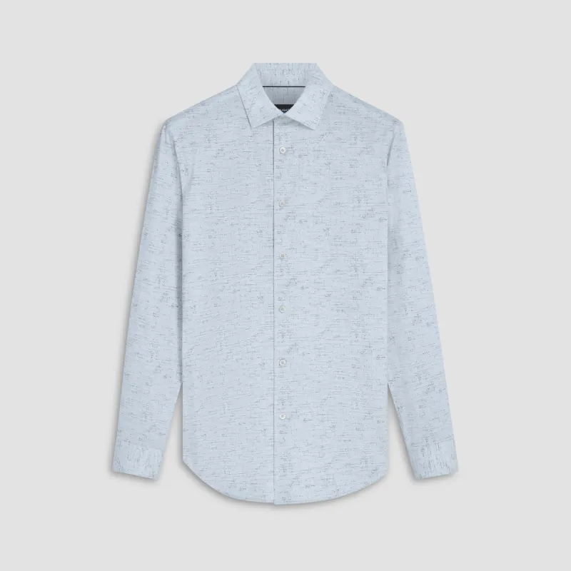 James Marled Print OoohCotton Shirt sold by Bugatchi
