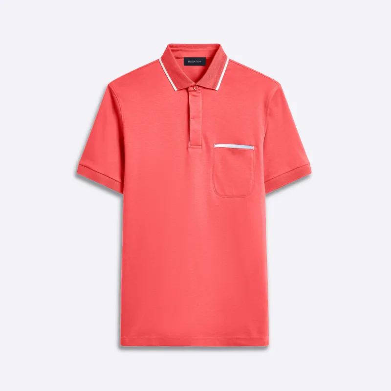 Solid Polo sold by Bugatchi