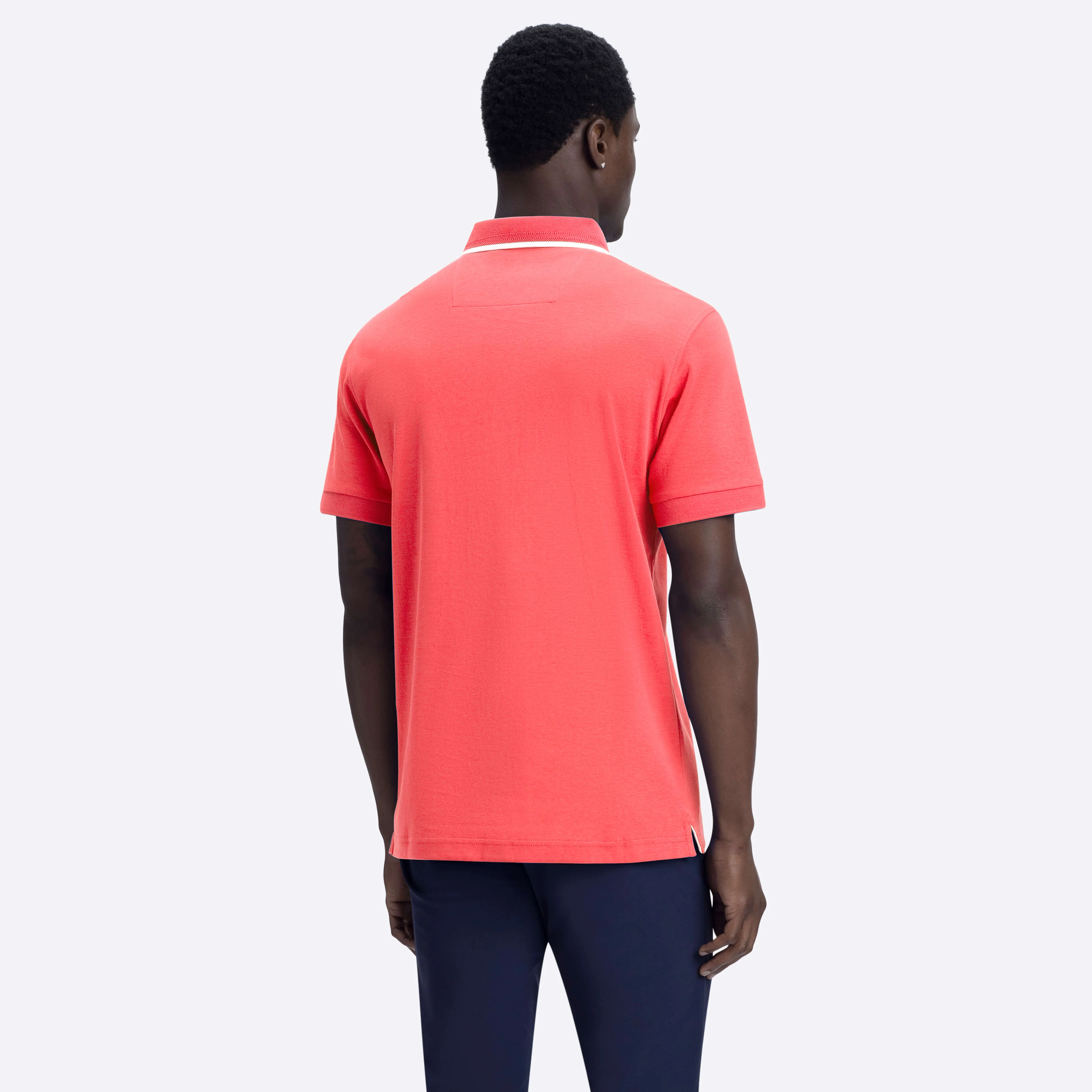 Solid Polo sold by Bugatchi product image thumbnail 4