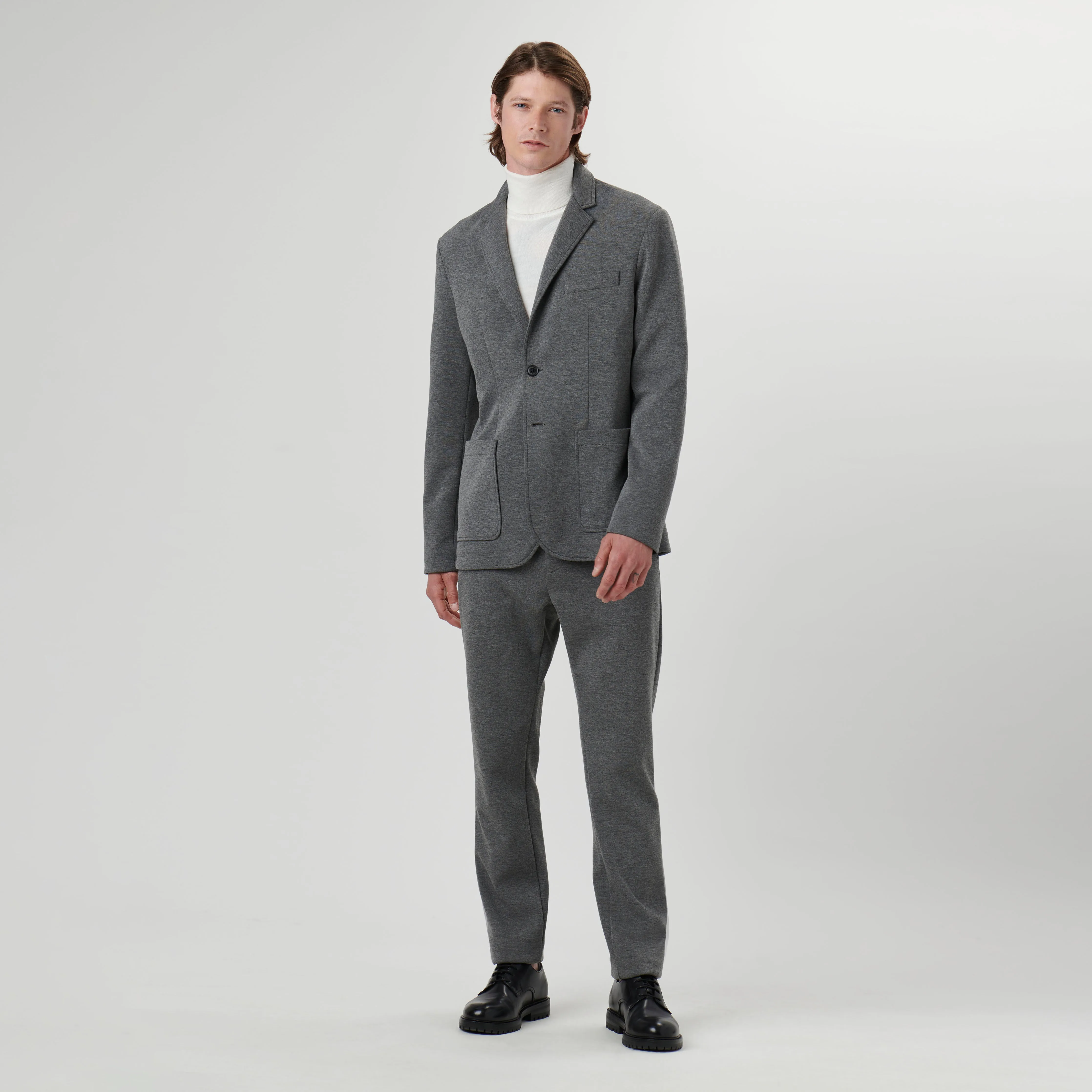 Soft Touch Two Button Blazer sold by Bugatchi product image thumbnail 5