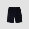Flat Front Knit Bermuda Shorts sold by Bugatchi