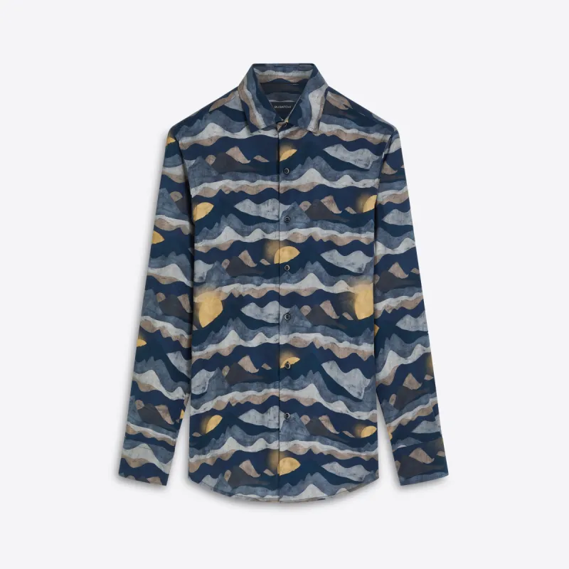JULIAN Abstract Print Shirt sold by Bugatchi