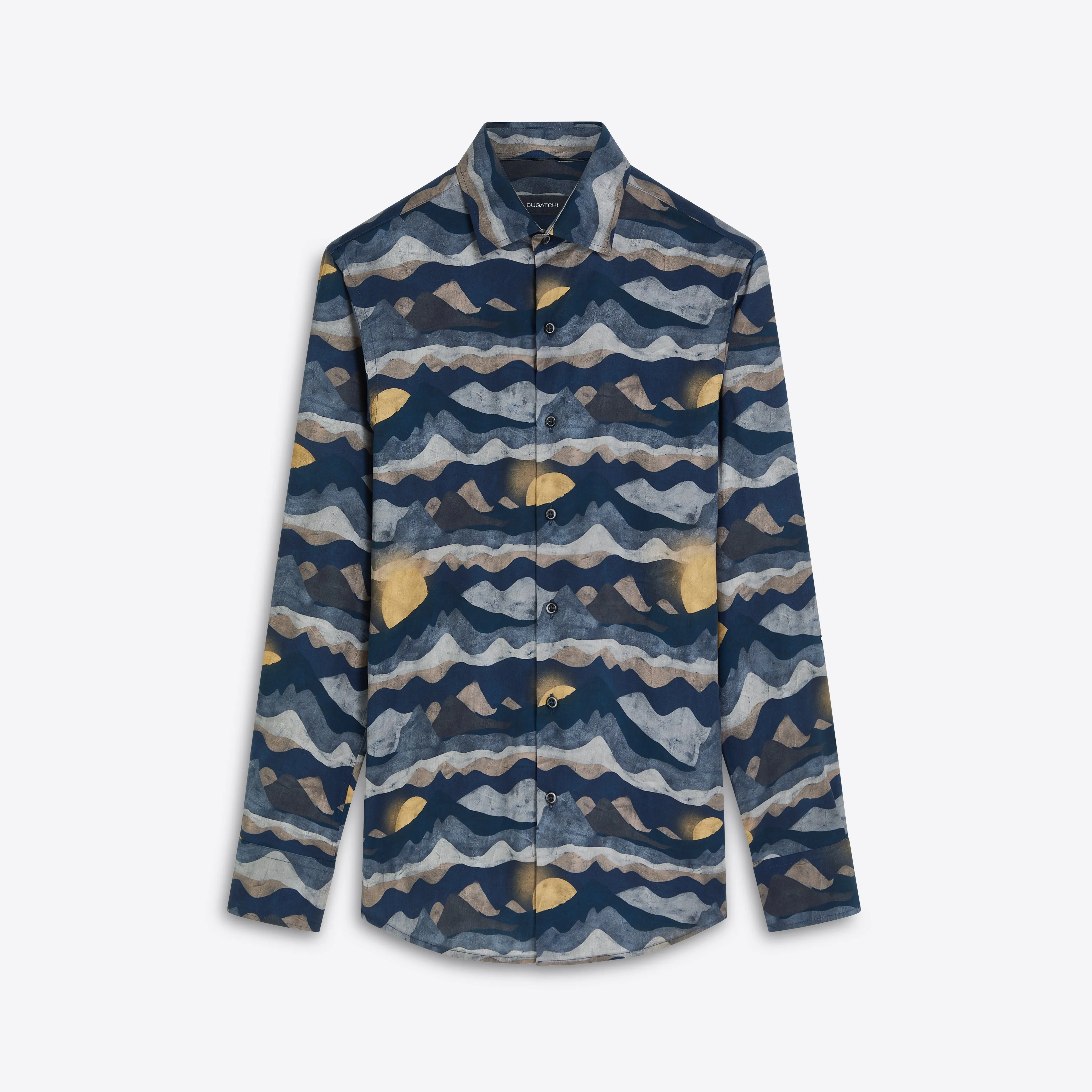 JULIAN Abstract Print Shirt sold by Bugatchi