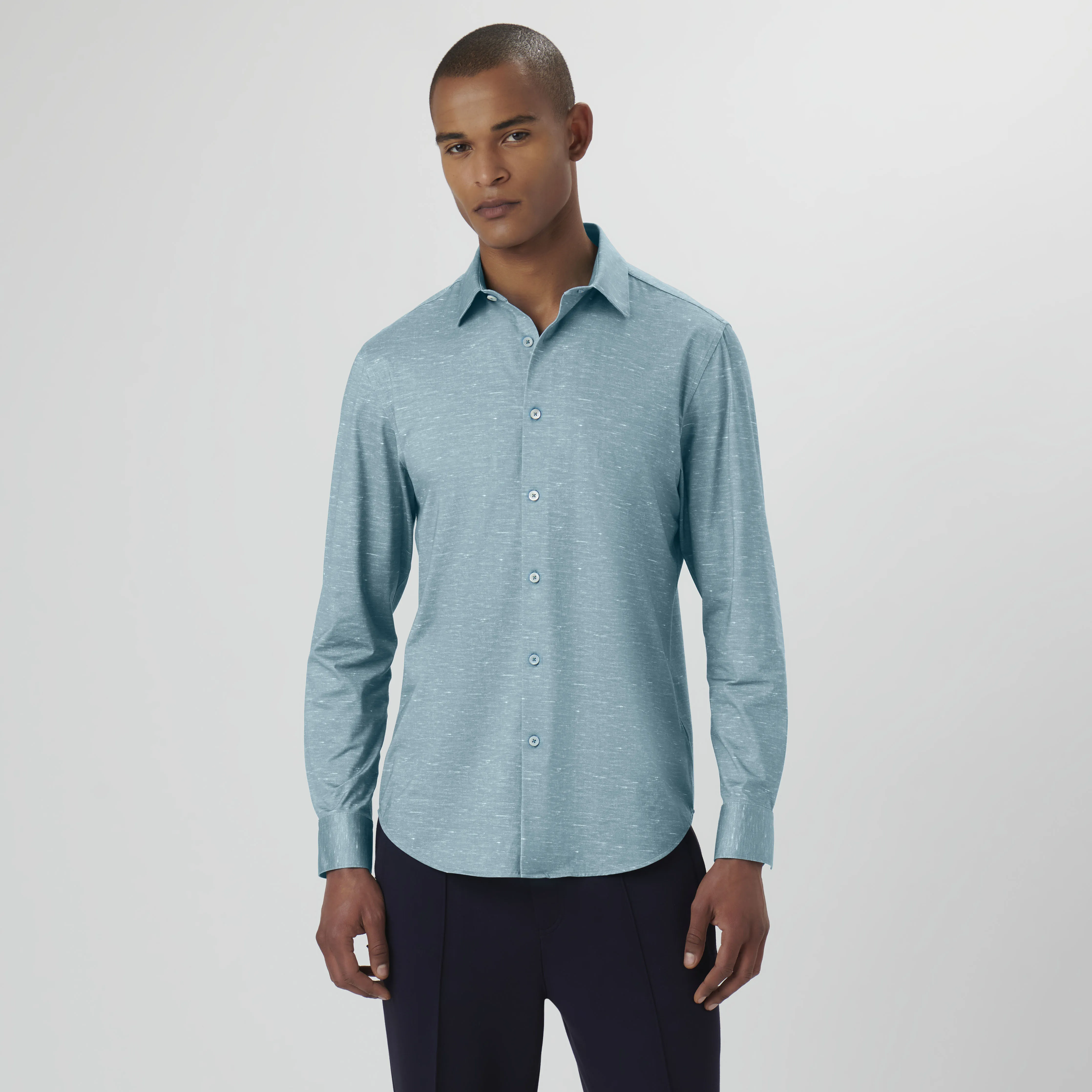 James Melange OoohCotton Shirt sold by Bugatchi product image thumbnail 2
