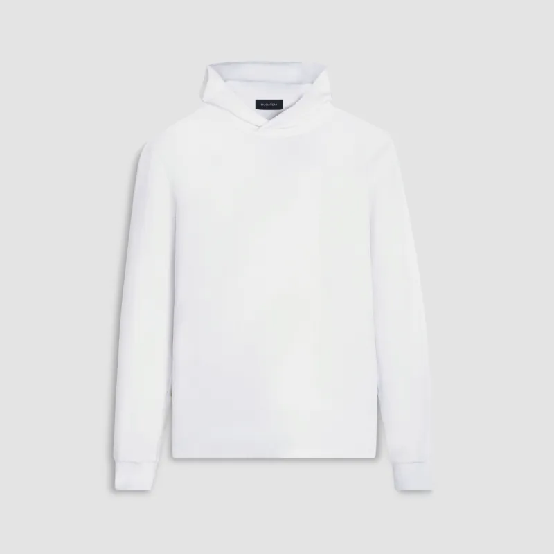 Towelling French Terry Hoodie sold by Bugatchi