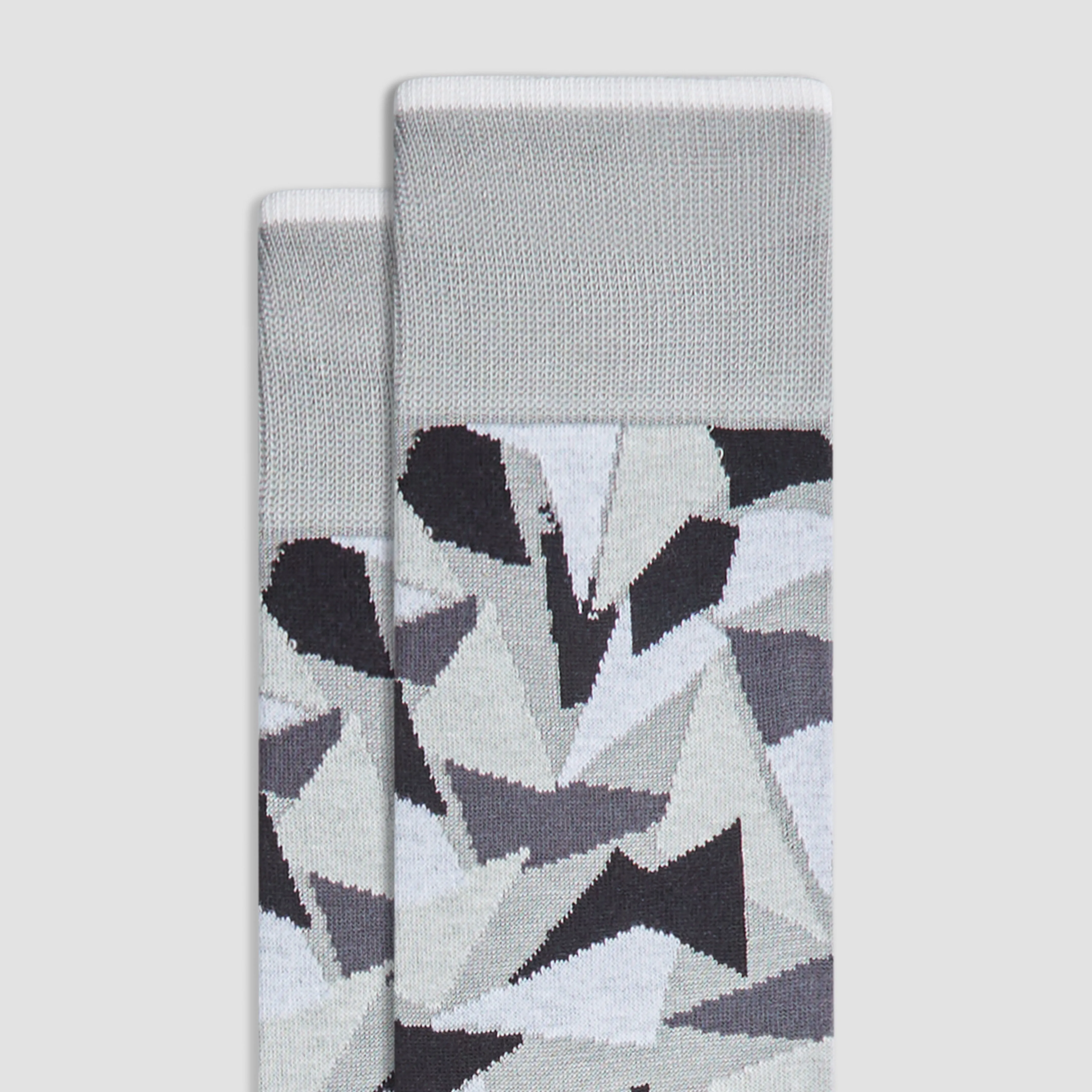 Abstract Mid-Calf Socks sold by Bugatchi product image thumbnail 2