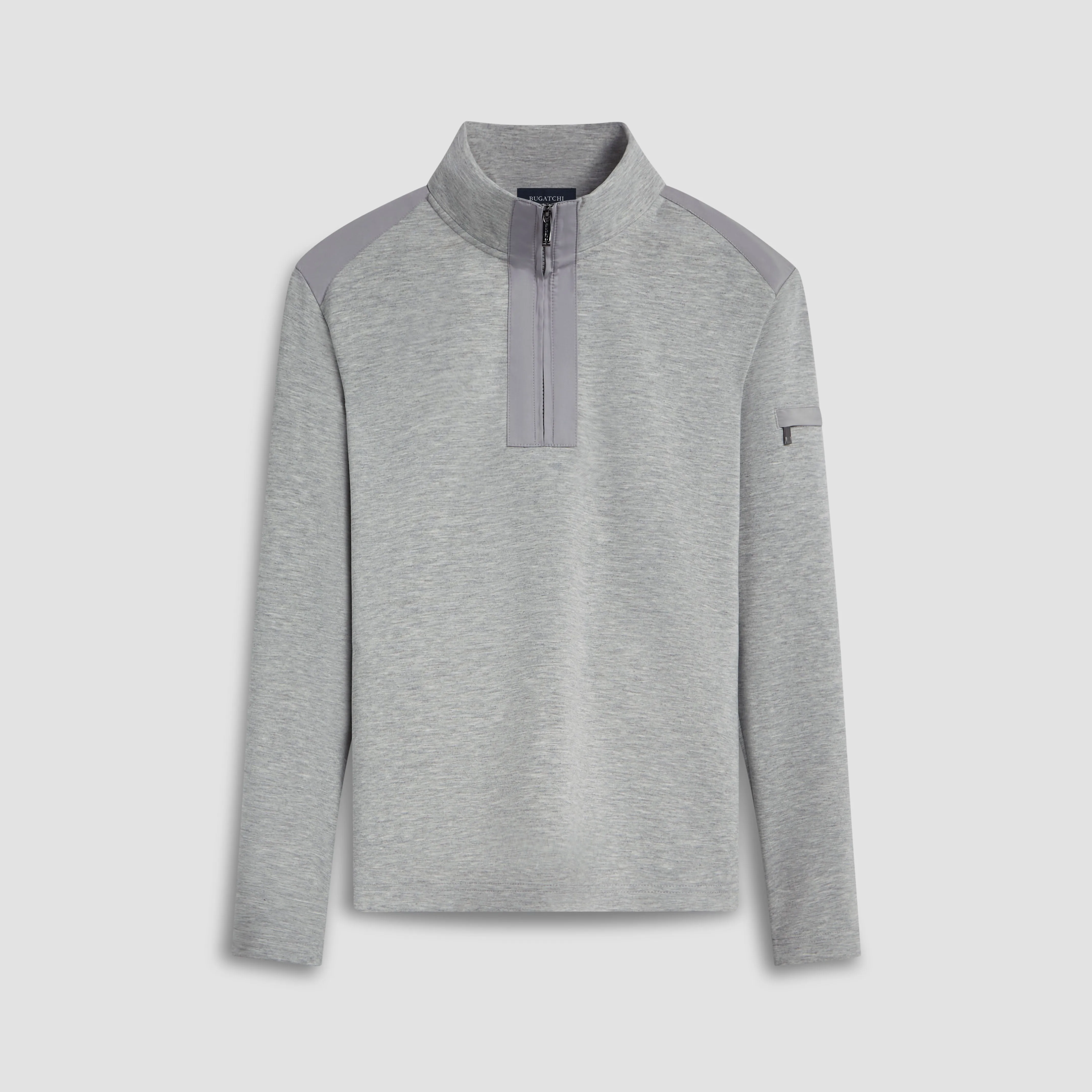 Soft Touch Quarter Zip Pullover sold by Bugatchi