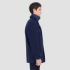 Wool Peacoat with Detachable Bib sold by Bugatchi