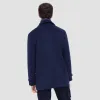 Wool Peacoat with Detachable Bib sold by Bugatchi