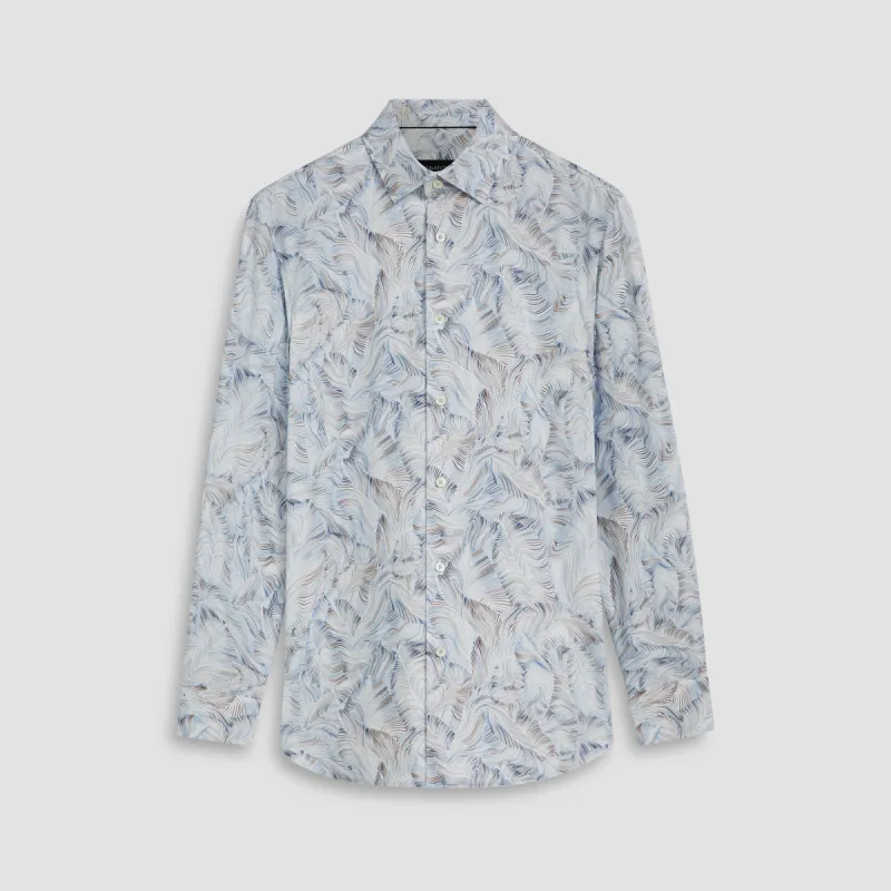 James Abstract Print OoohCotton Shirt sold by Bugatchi
