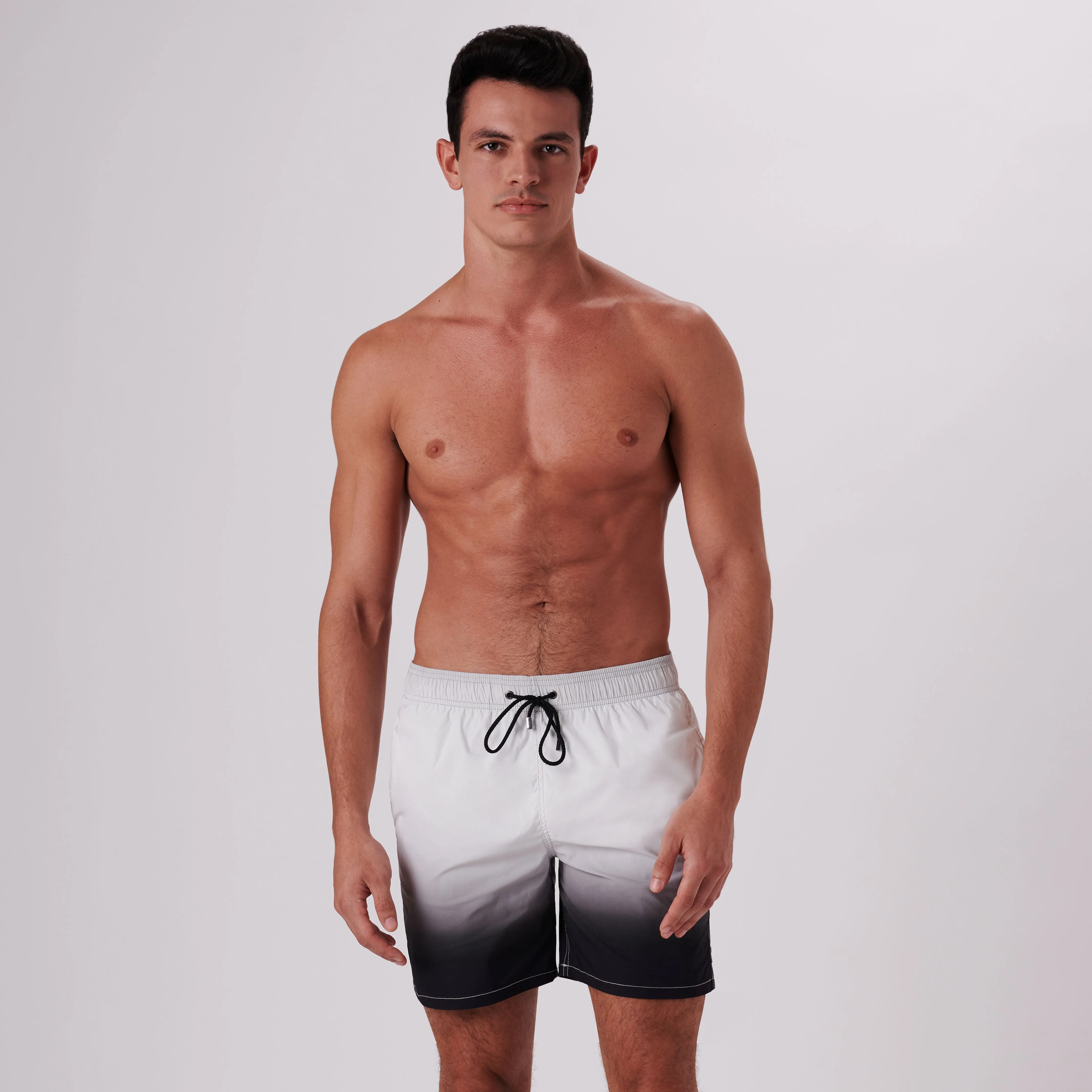 Cosmo Solid Gradient Swim Trunks sold by Bugatchi product image thumbnail 3