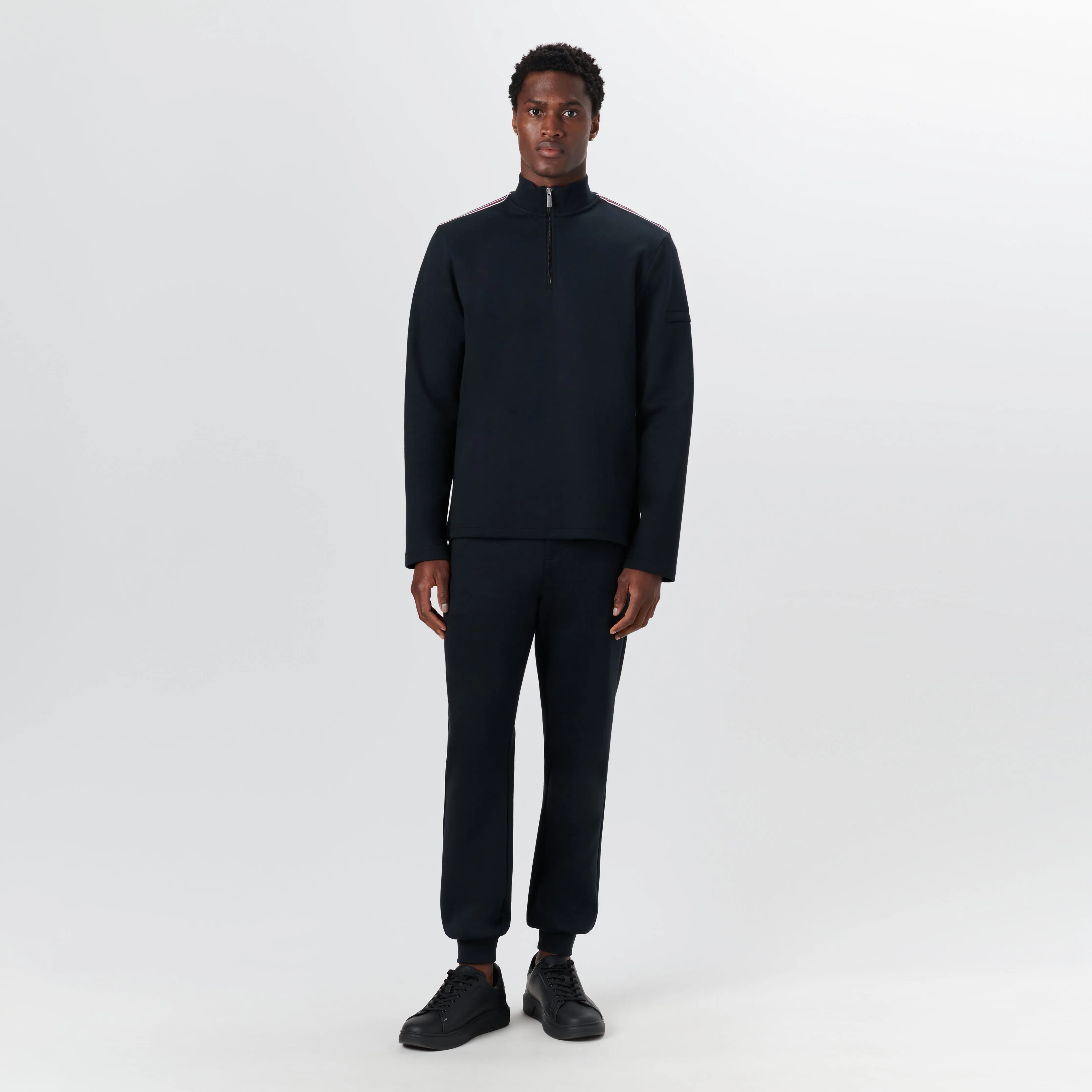 Quarter Zip Pullover Sweatshirt sold by Bugatchi product image thumbnail 5