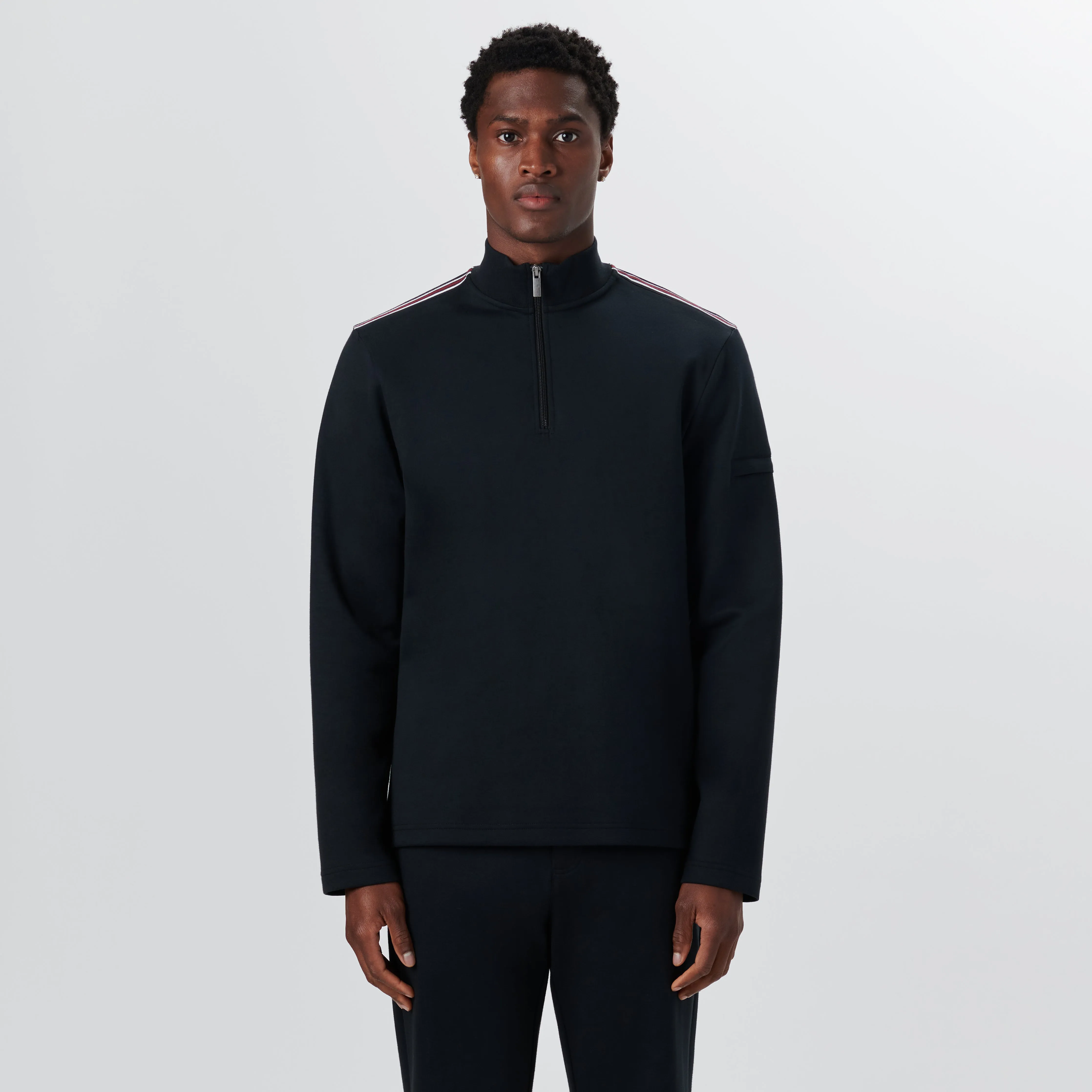 Quarter Zip Pullover Sweatshirt sold by Bugatchi product image thumbnail 2