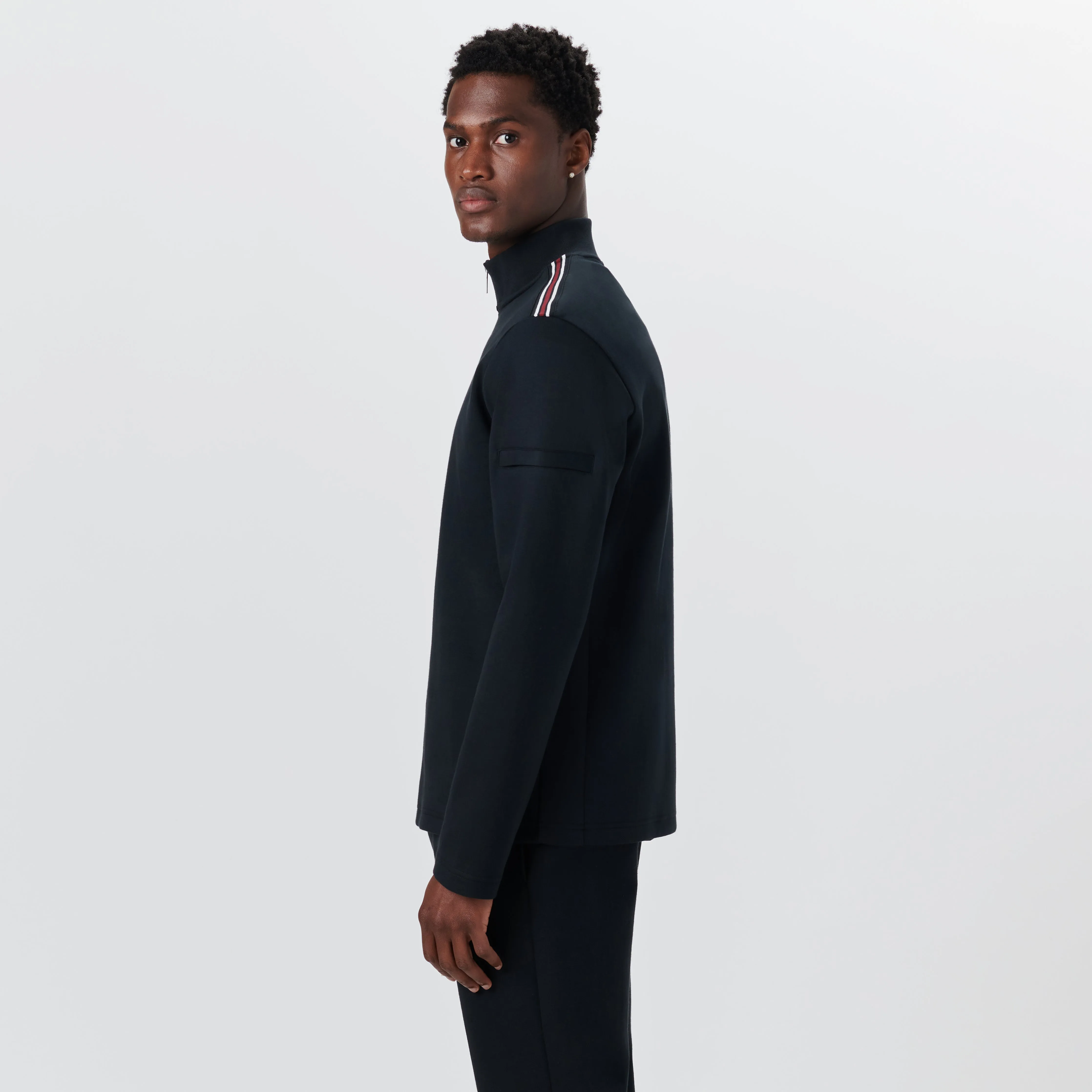 Quarter Zip Pullover Sweatshirt sold by Bugatchi product image thumbnail 3