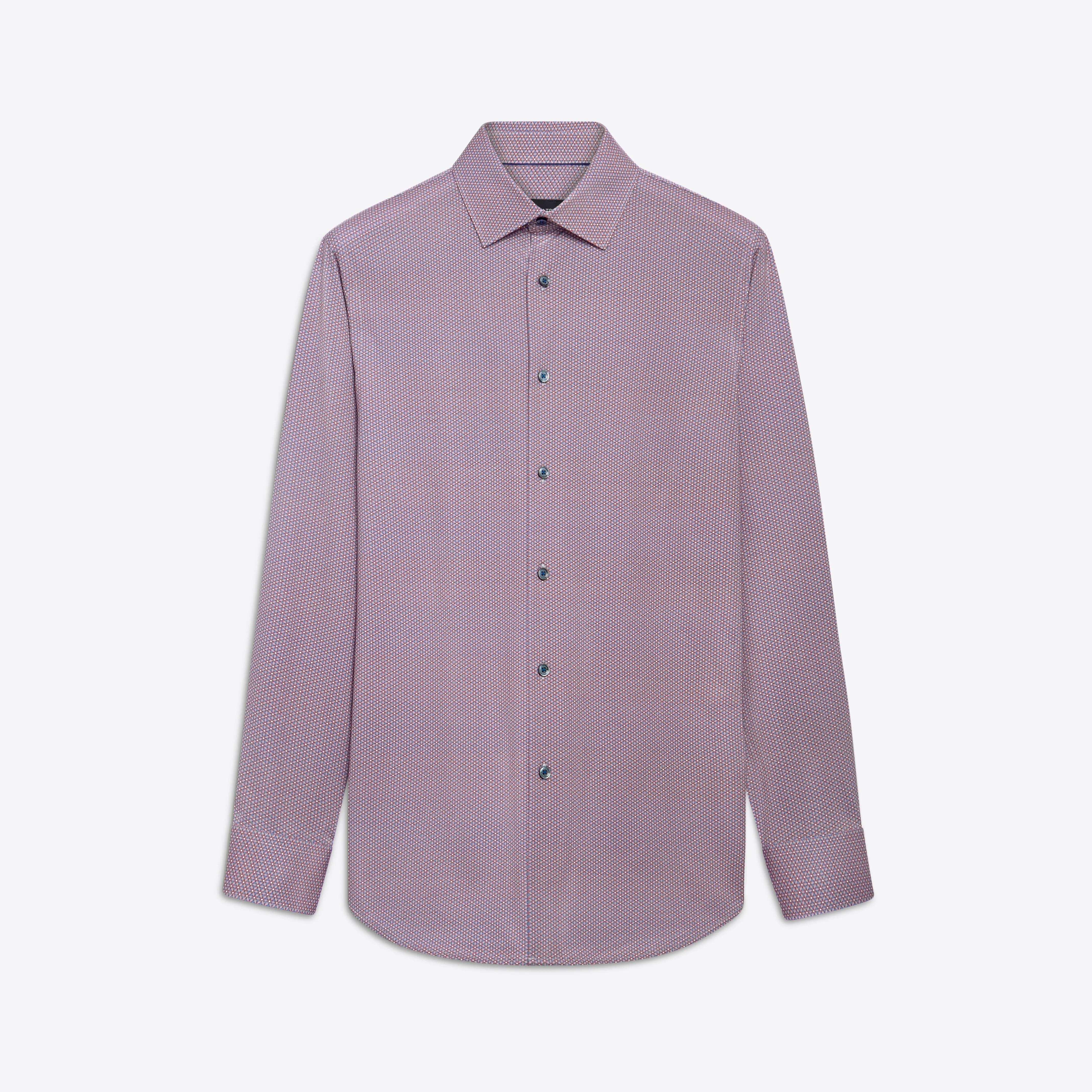 JAMES Medallion Print OoohCotton Shirt sold by Bugatchi