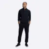 Quarter Zip Mock Neck Sweatshirt sold by Bugatchi