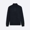 Quarter Zip Mock Neck Sweatshirt sold by Bugatchi