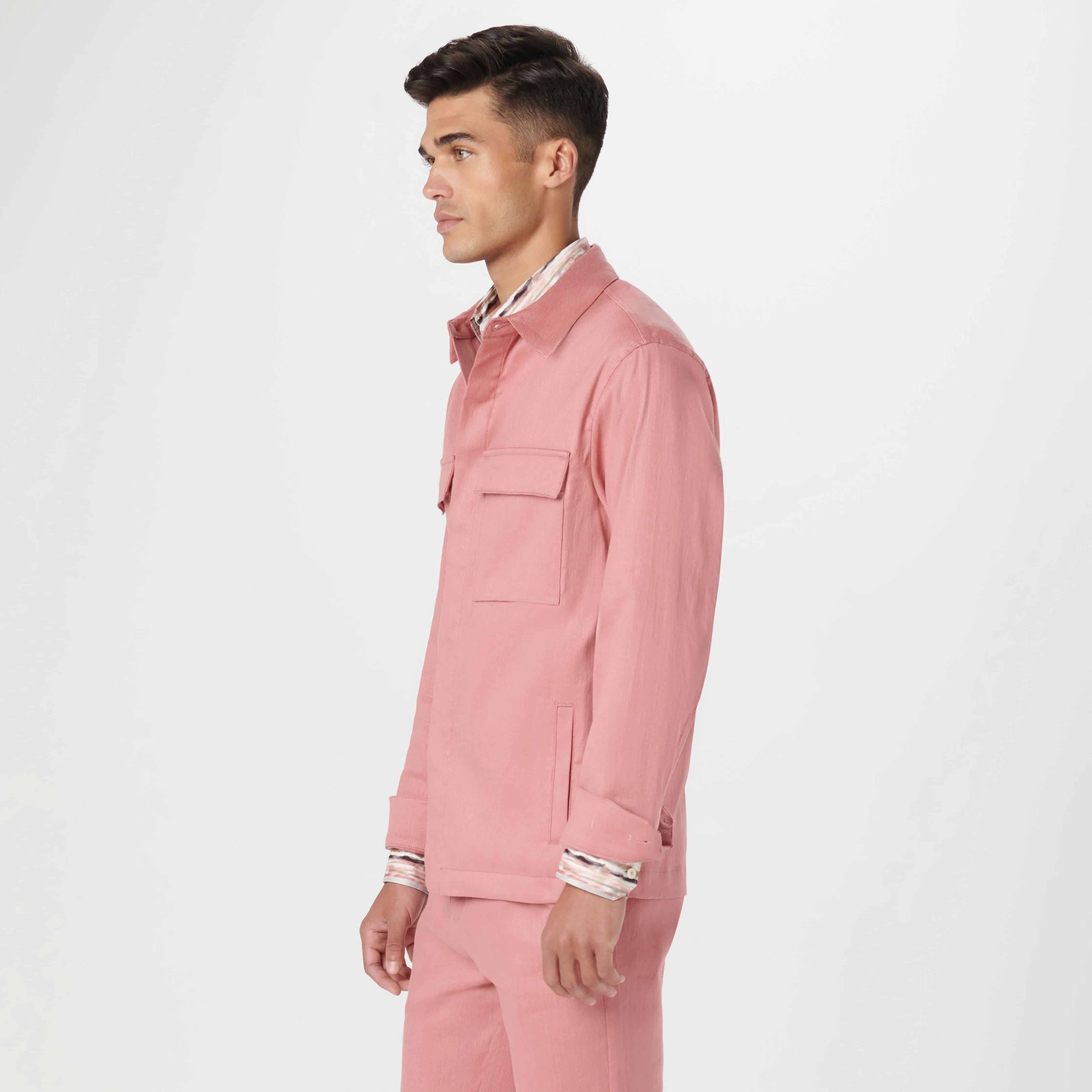 Shirt Jacket sold by Bugatchi product image thumbnail 4