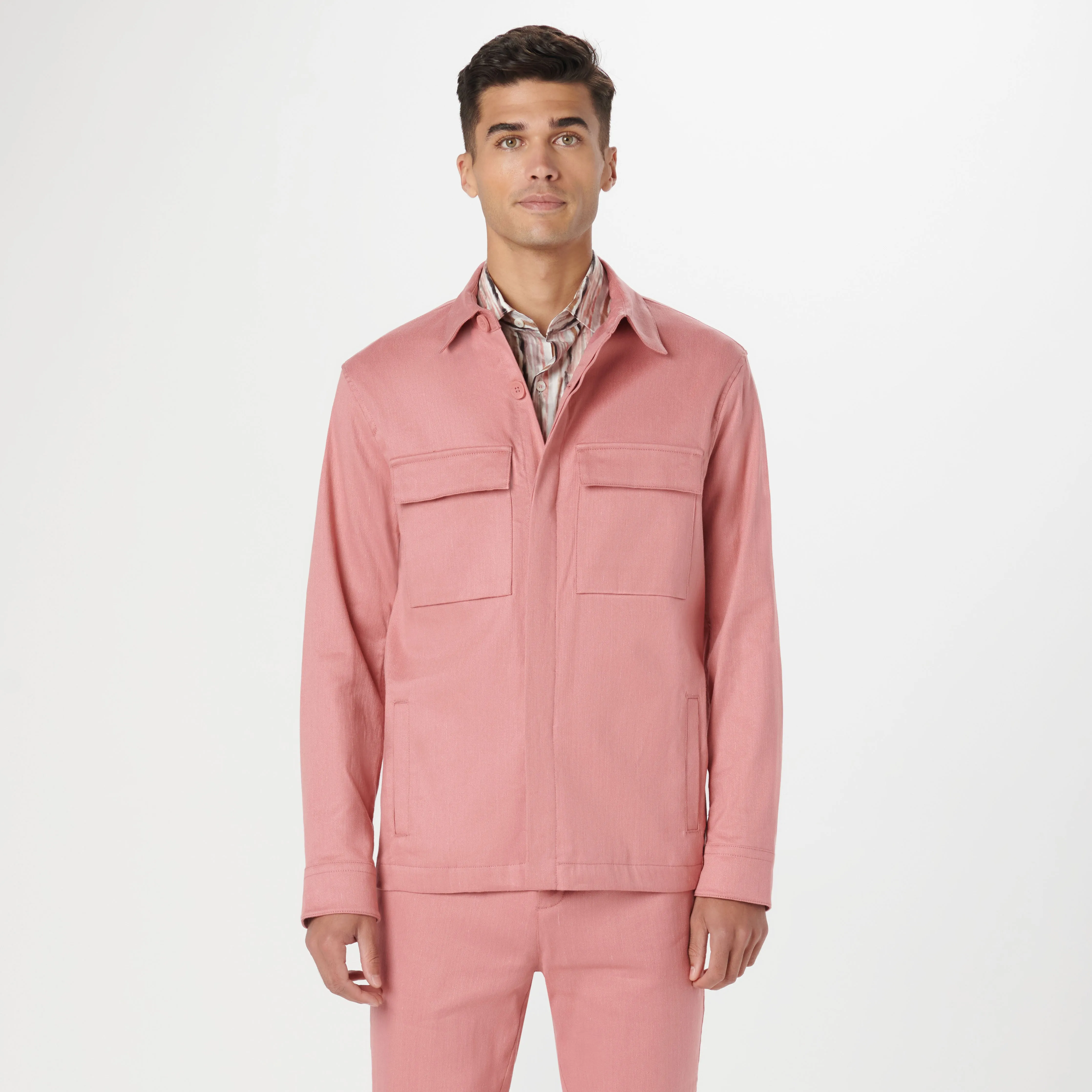 Shirt Jacket sold by Bugatchi product image thumbnail 3