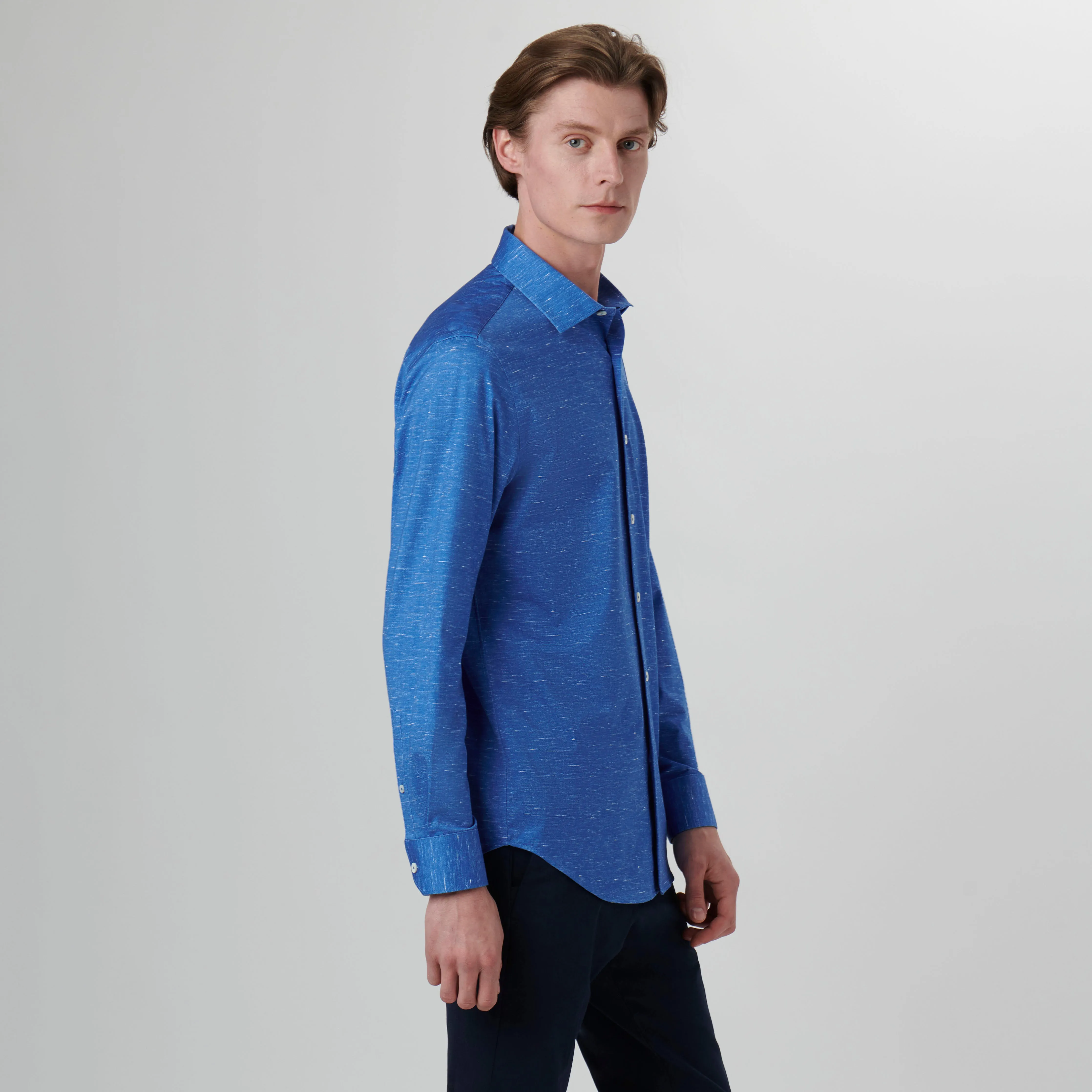 James Melange OoohCotton Shirt sold by Bugatchi product image thumbnail 3