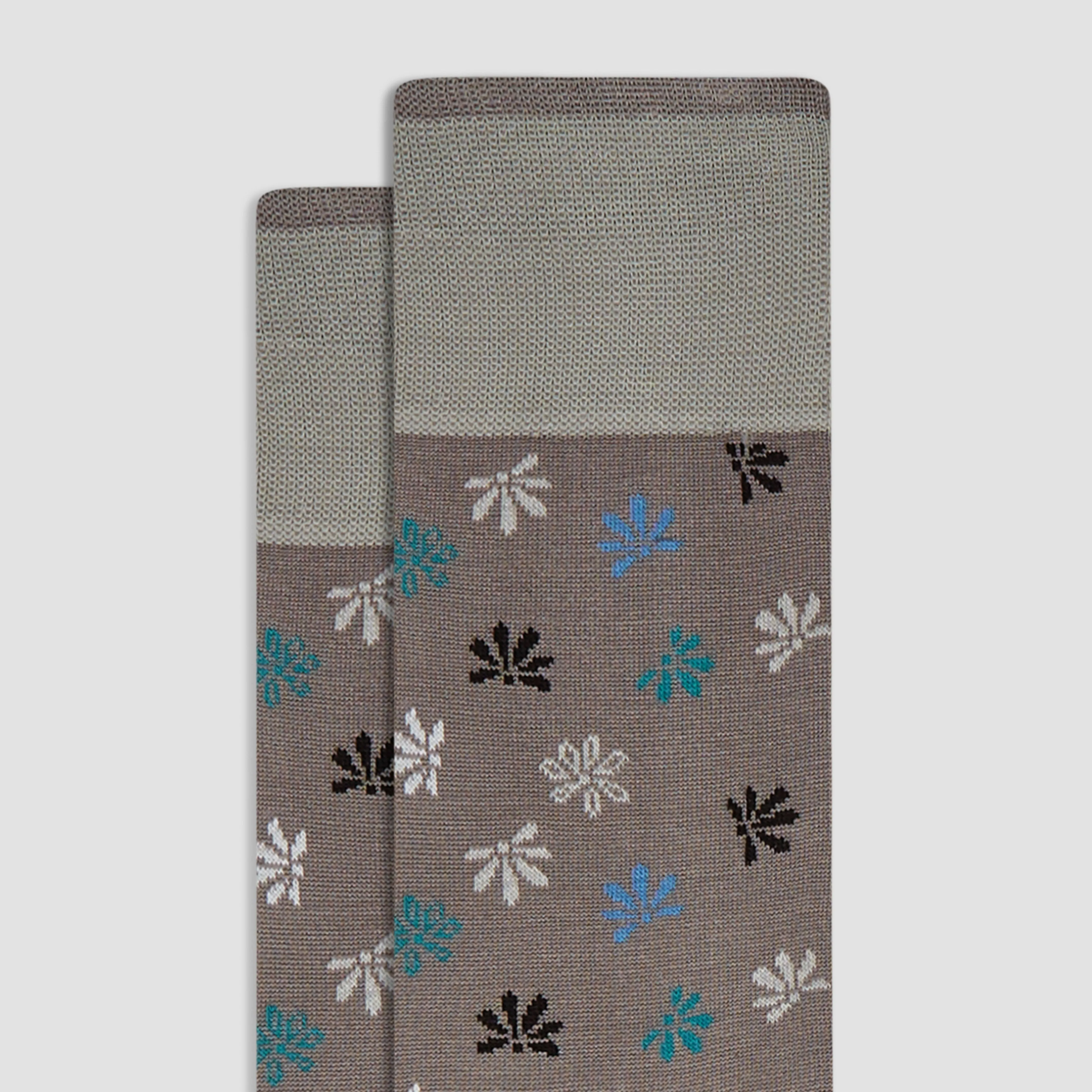 Abstract Mid-Calf Socks sold by Bugatchi product image thumbnail 2