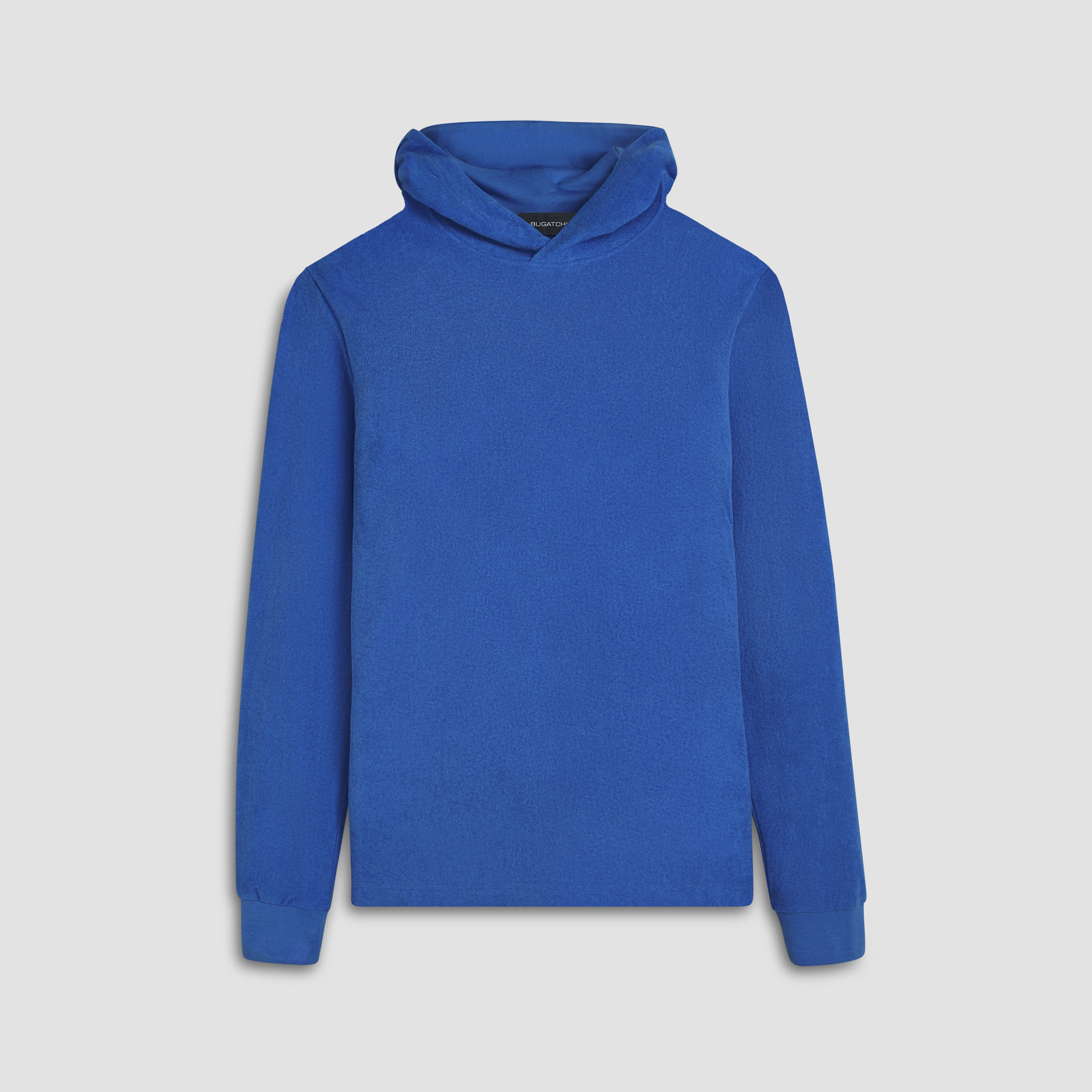 Towelling French Terry Hoodie sold by Bugatchi