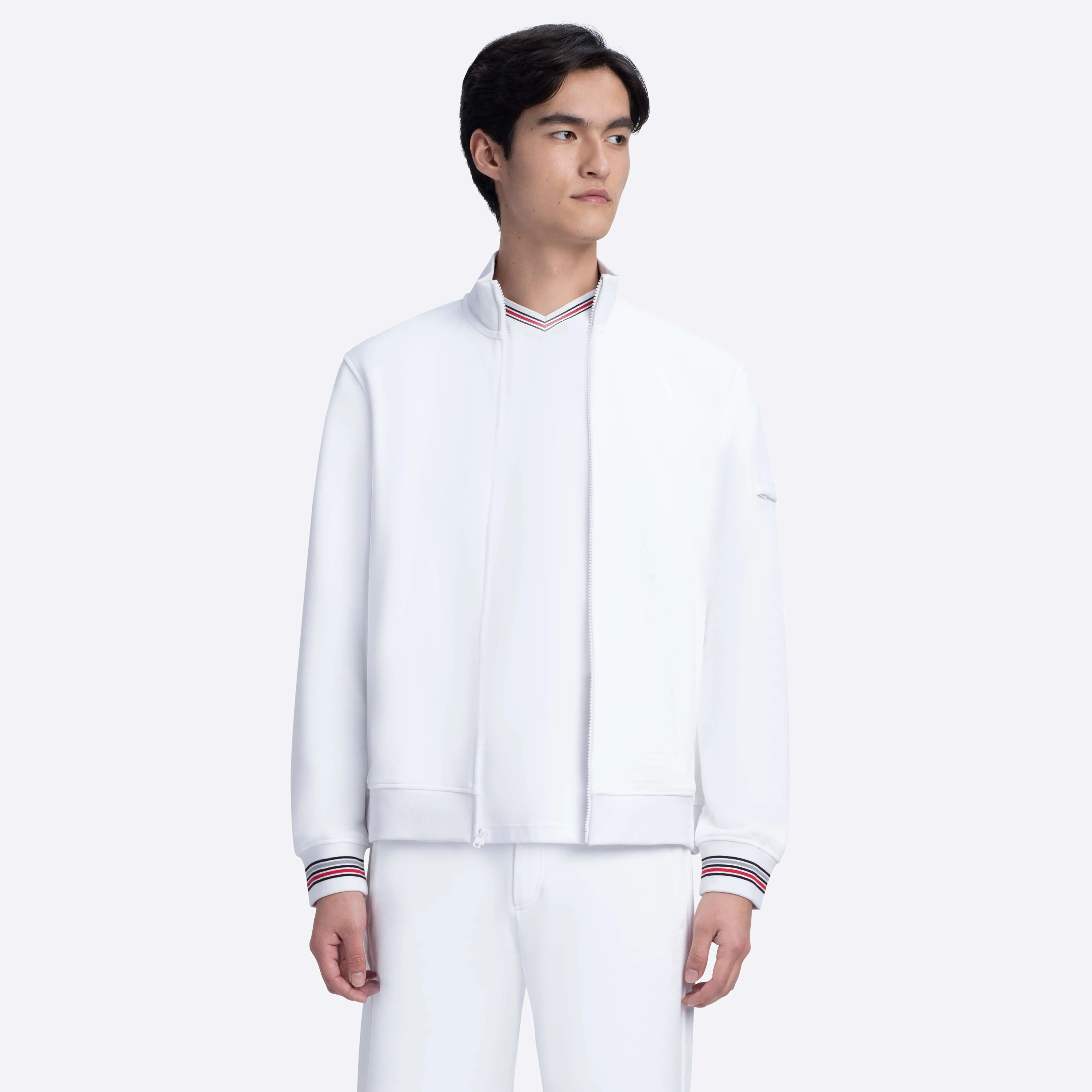 Full Zip Sweatshirt sold by Bugatchi product image thumbnail 2