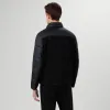 Quilted Bomber Jacket with Stow-Away Hood sold by Bugatchi