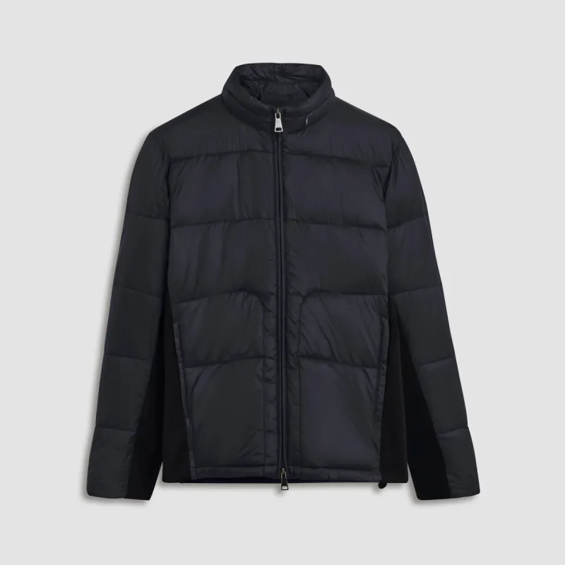 Quilted Bomber Jacket with Stow-Away Hood sold by Bugatchi