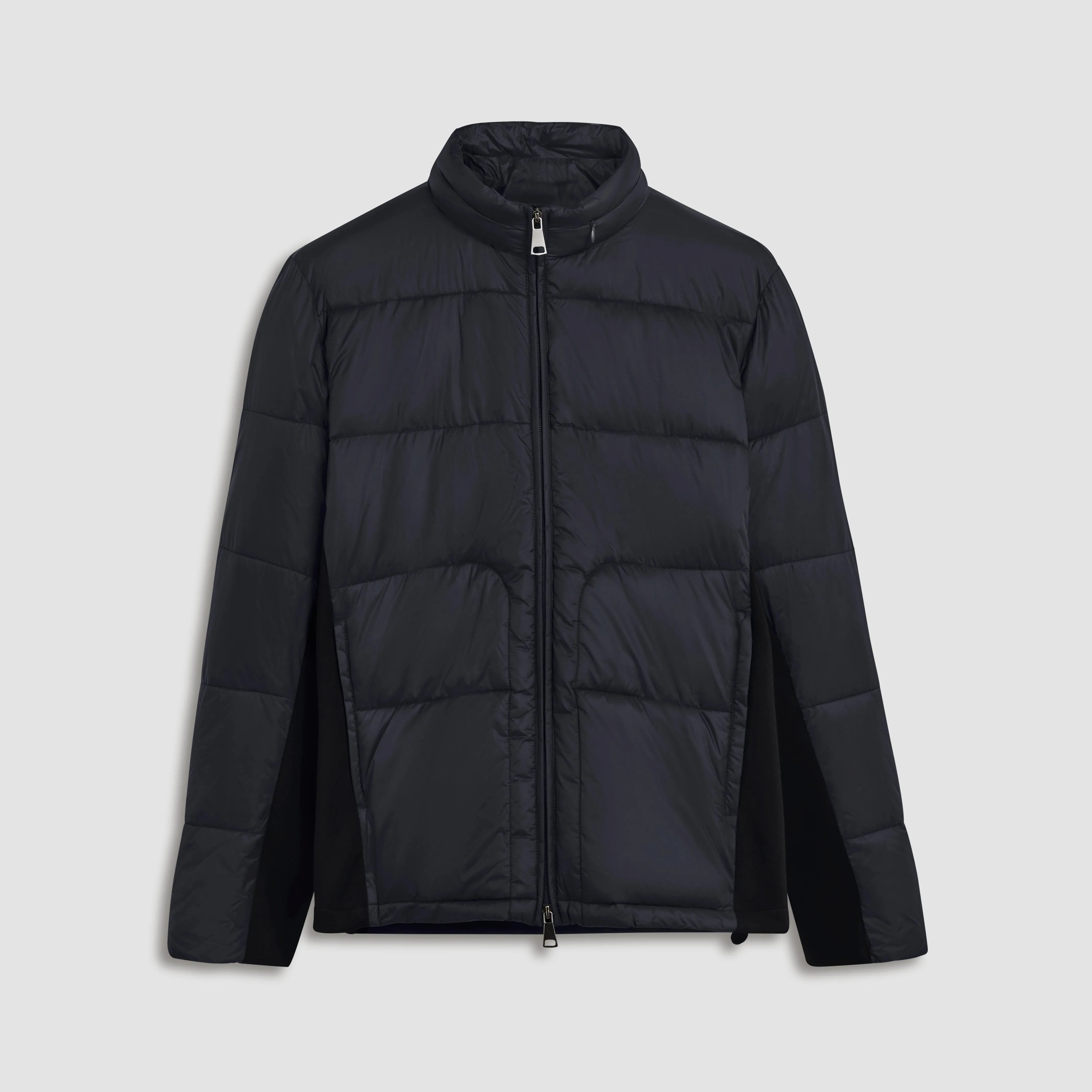 Quilted Bomber Jacket with Stow-Away Hood sold by Bugatchi