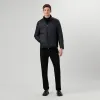 Quilted Bomber Jacket with Stow-Away Hood sold by Bugatchi