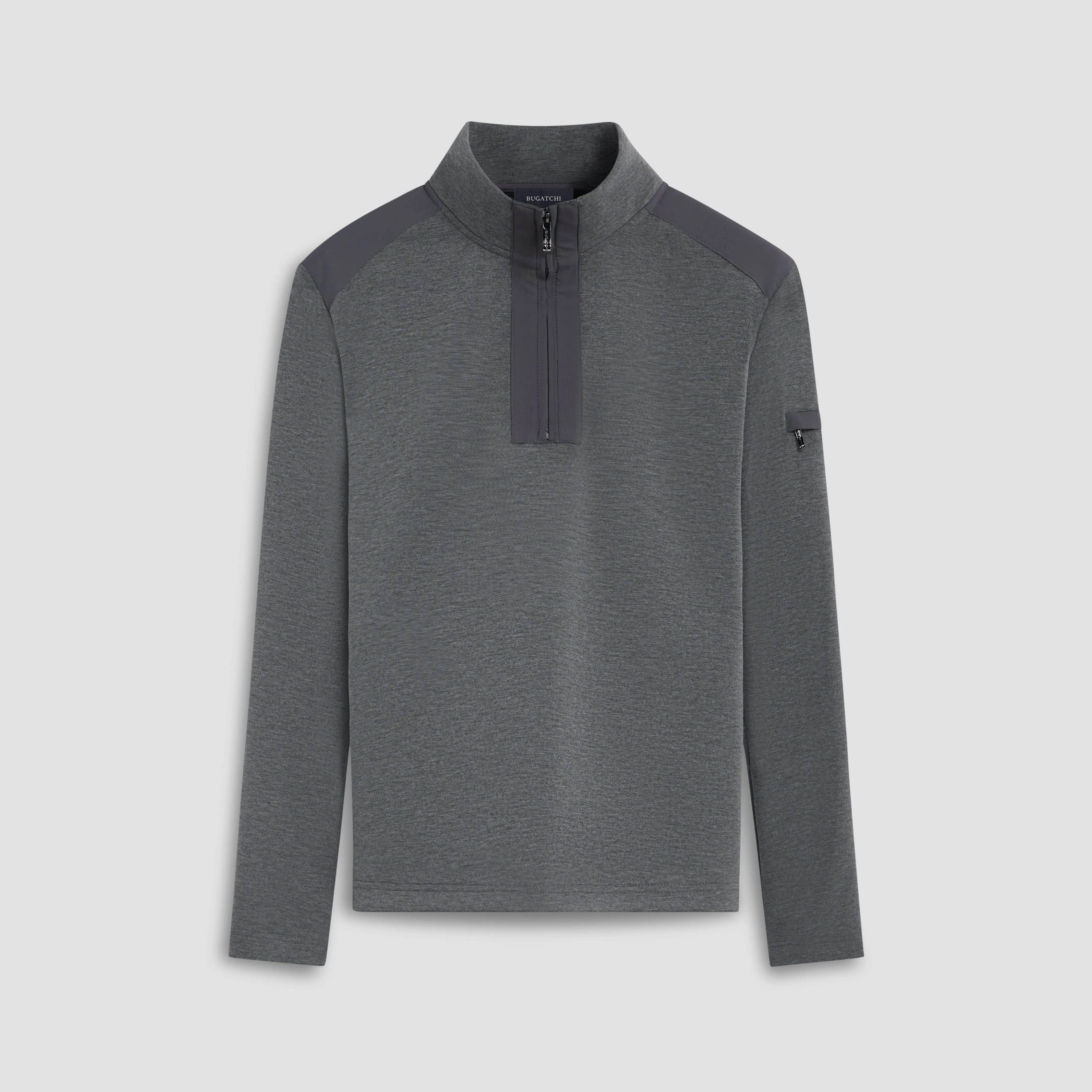 Soft Touch Quarter Zip Pullover sold by Bugatchi