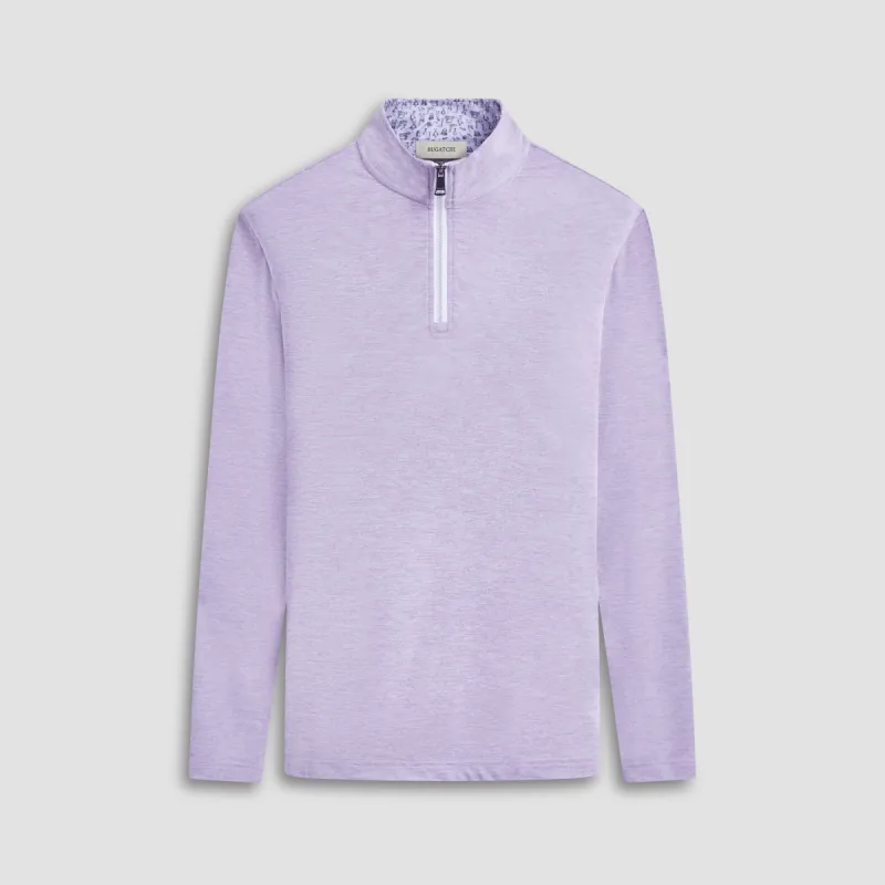 UV50 Performance Quarter-Zip Pullover sold by Bugatchi